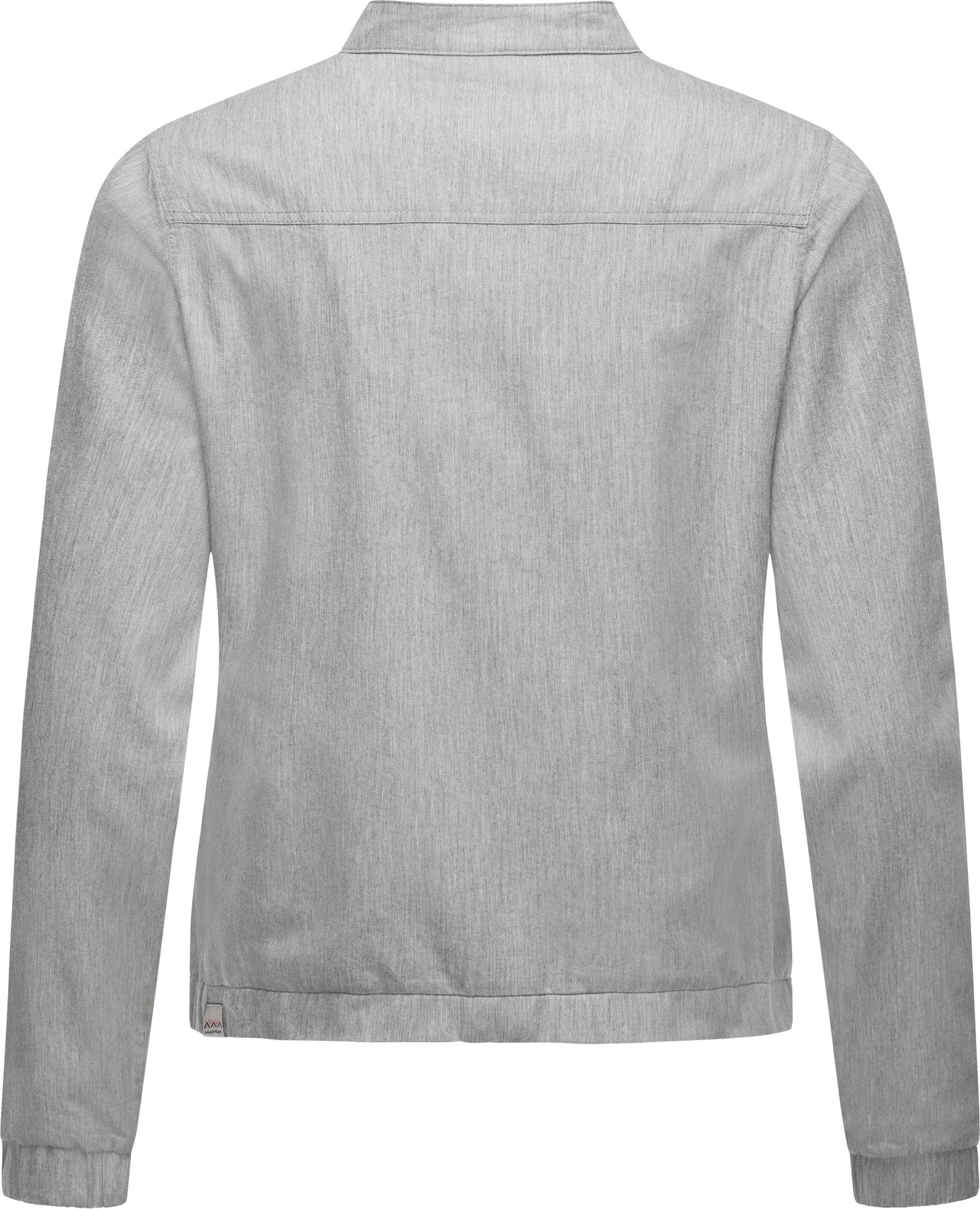 Ragwear Kurzjacke Malawi Denim Leichte Übergangsjacke in Jeans-Optik