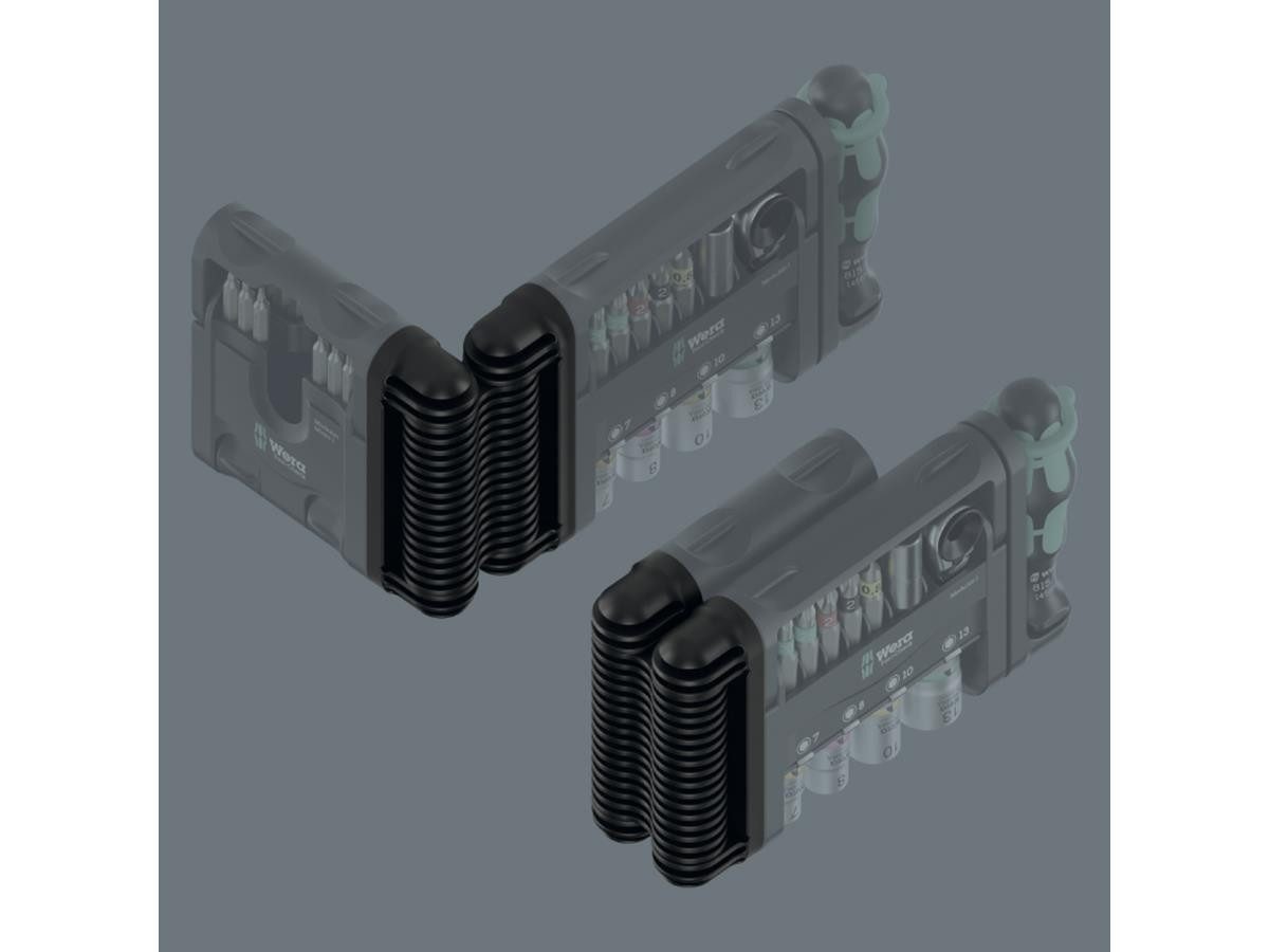 Wera Schraubendreher 9550 Scharnier für Tool-Check Modular, flexible Verbindung, ermöglicht kompaktes Zusammenklappen