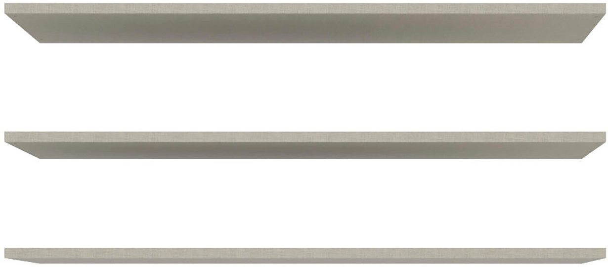 FORTE Einlegeboden (Set, 3 St., 3-er Set), Einlegeboden 3er Set, optional bestellbar, Textilstruktur
