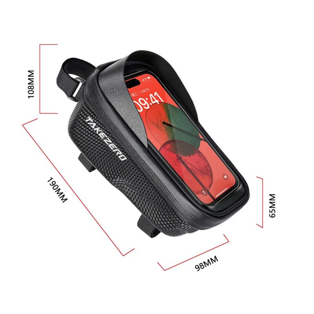 DeColibri Handy-Halterung Fahrradhalterung mit Rahmen Wasserdicht Handyhalterung