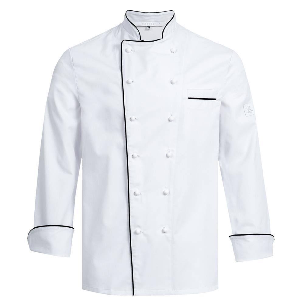 Kochjacke Greiff GASTRO MODA Cuisine Herren Premium-Kochjacke Regular Weiß