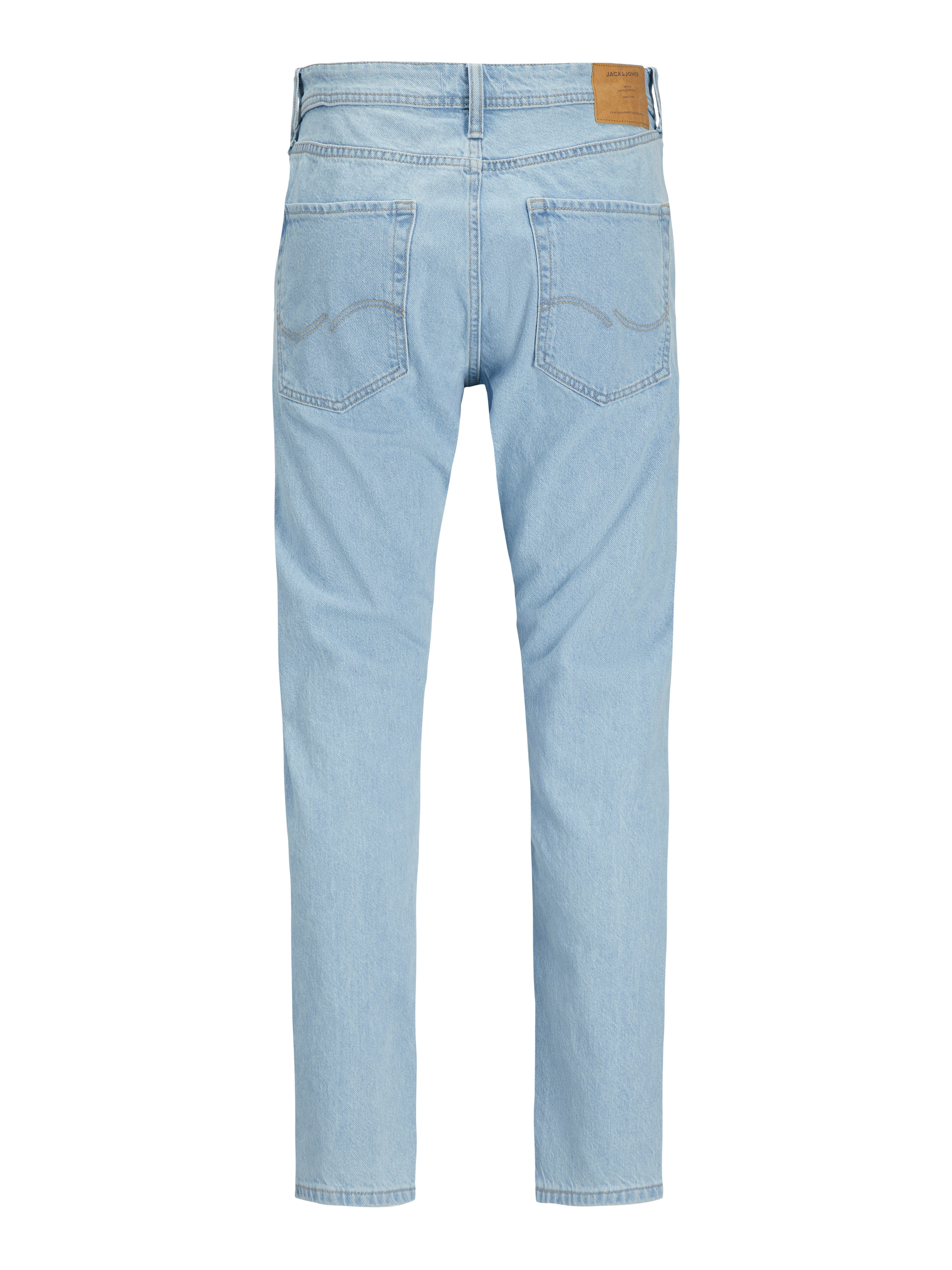 Jack & Jones Relax-fit-Jeans JJIEDDIE mit hoher Taille und lockerer Passform Baumwolle, relaxed fit