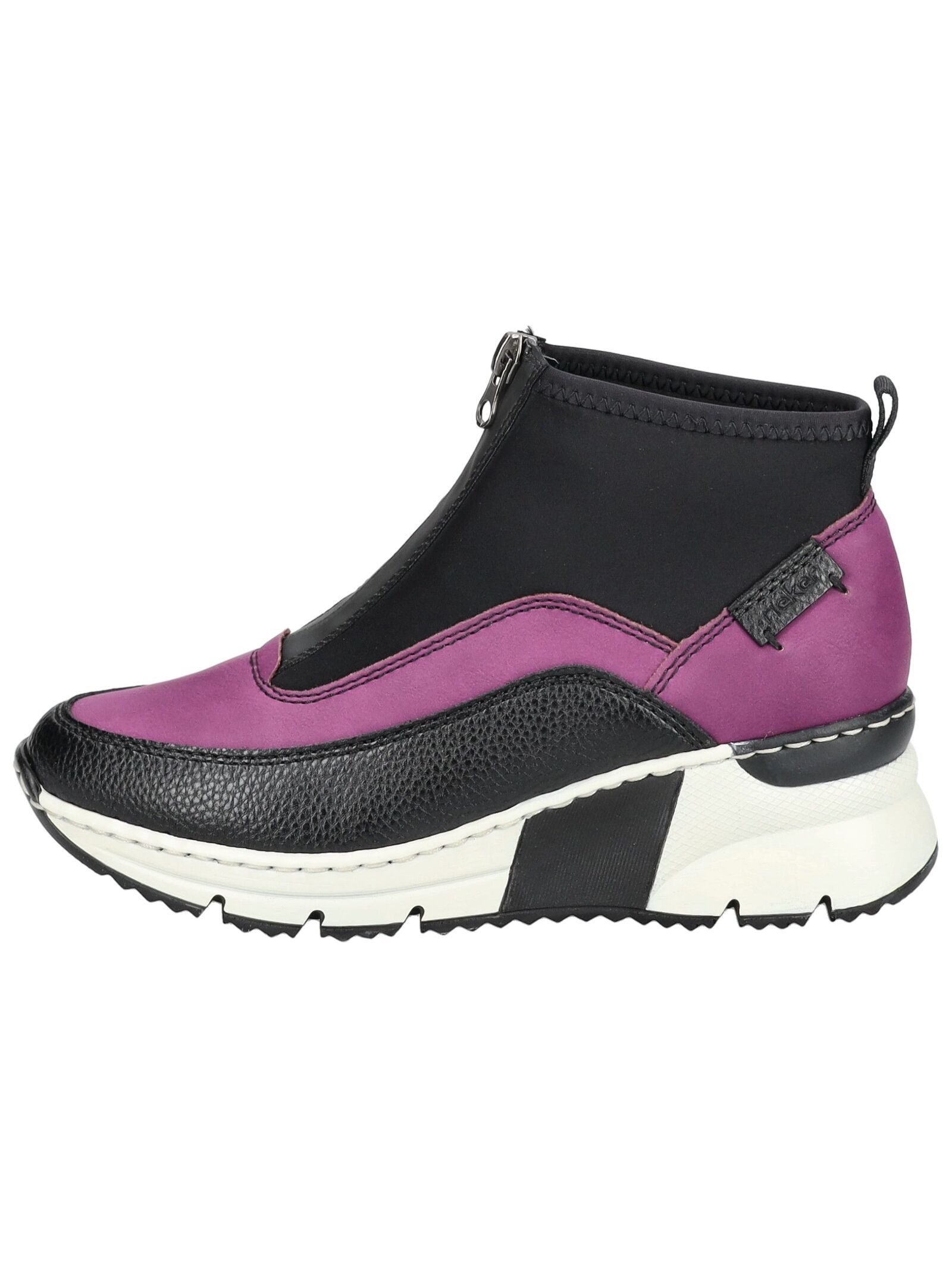 Rieker Rieker Stiefelette Lederimitat/Textil Keilstiefelette