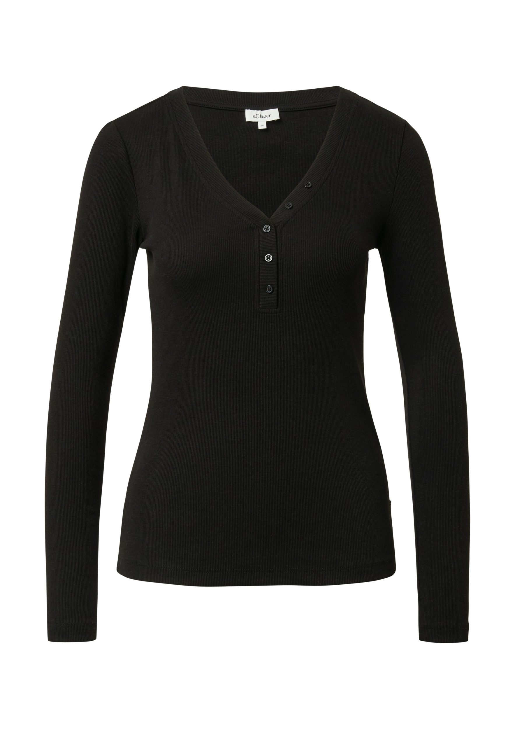 s.Oliver Langarmshirt T-Shirt günstig online kaufen