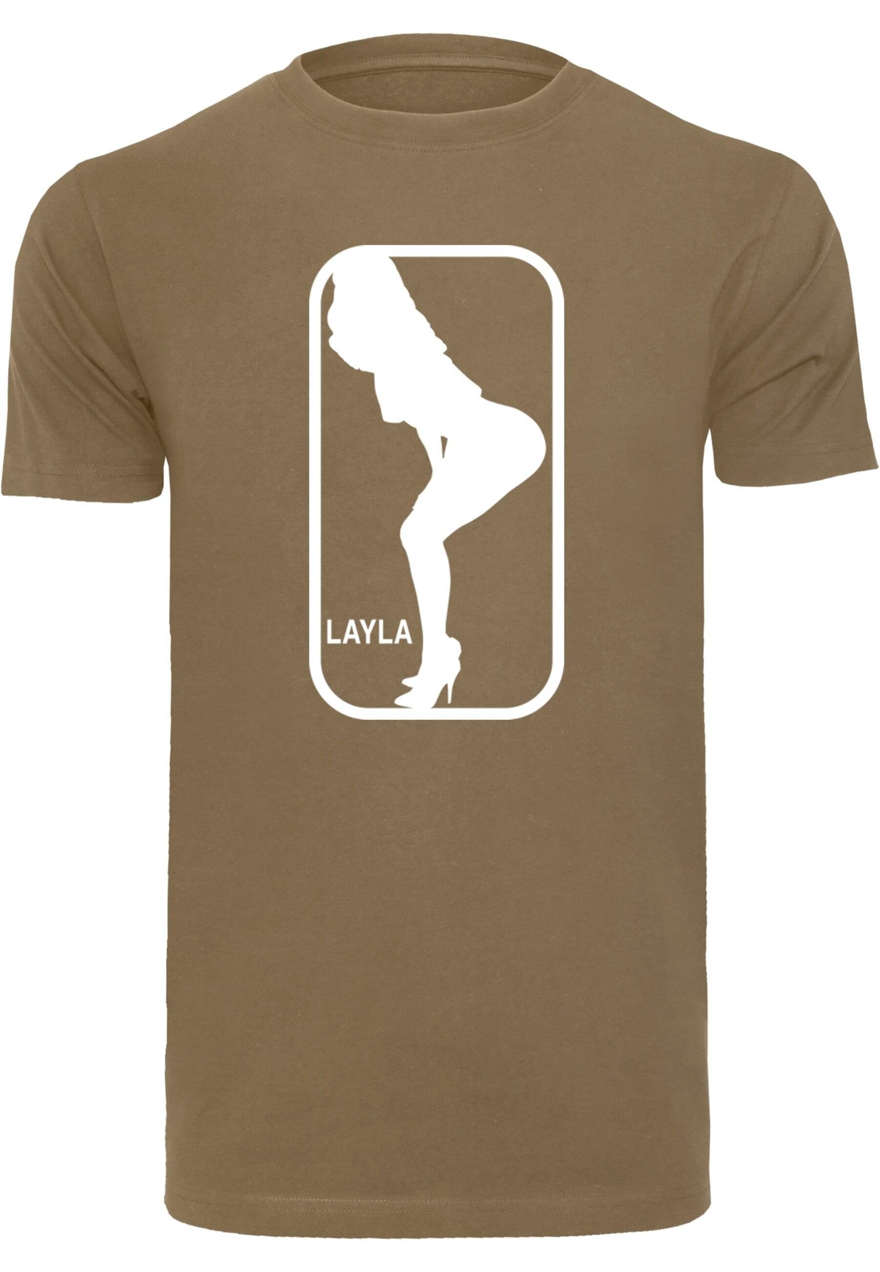 Dance Merchcode T-Shirt T-Shirt Layla X olive Herren (1-tlg)