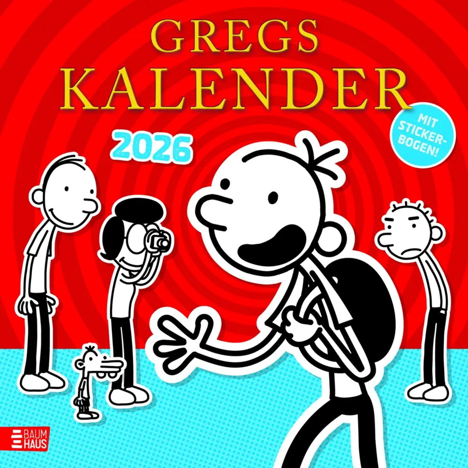 Baumhaus Verlag Wandkalender Gregs Kalender 2026