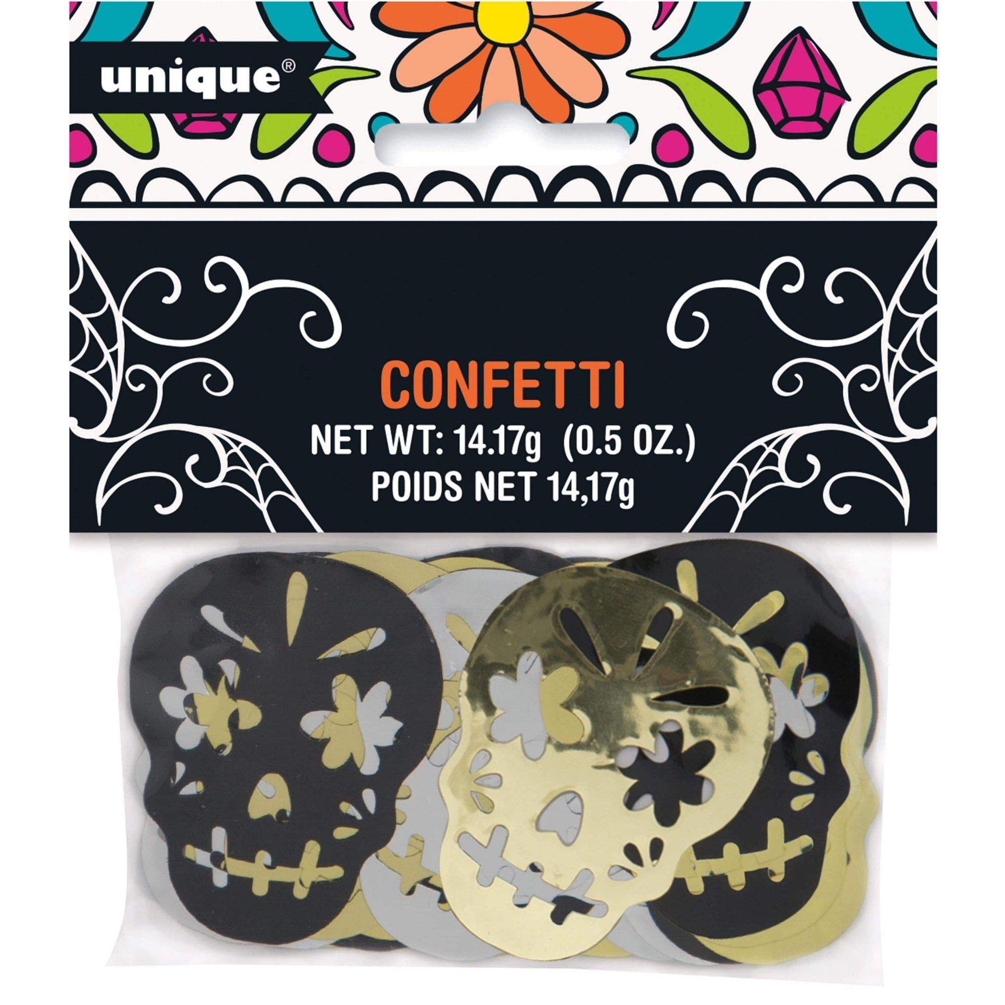 Unique Industries Inc. Konfetti Konfetti Metall 14g Skull Day of the Dead