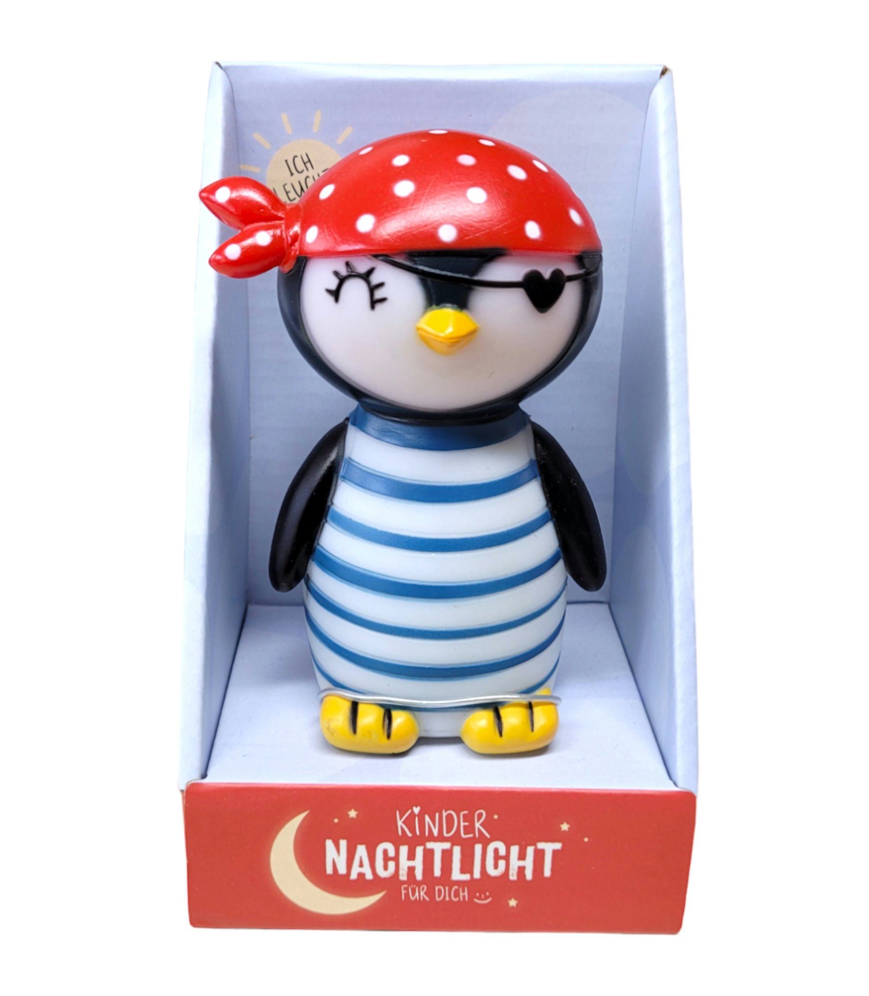 La Vida Nachtlicht LED, Kinder Pinguin batteriebetrieben Nachtlicht Schlummerlicht