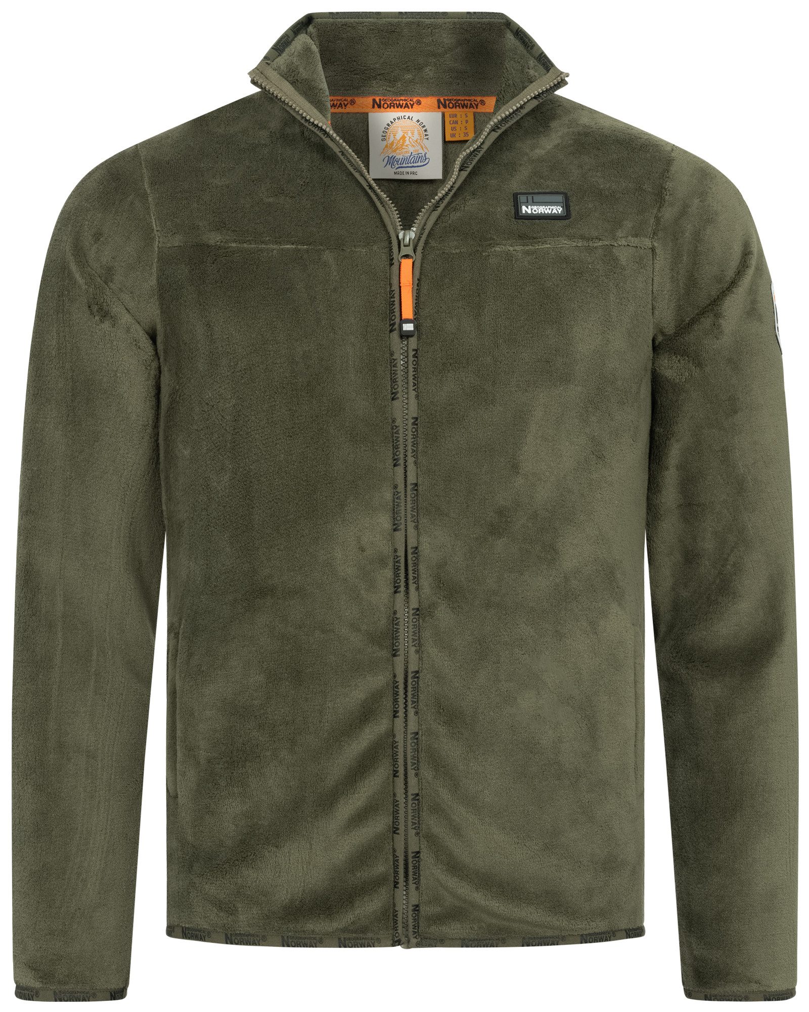 Geographical Norway Fleecejacke Herren Teddy Fleecejacke Warm, Weich & Styl günstig online kaufen