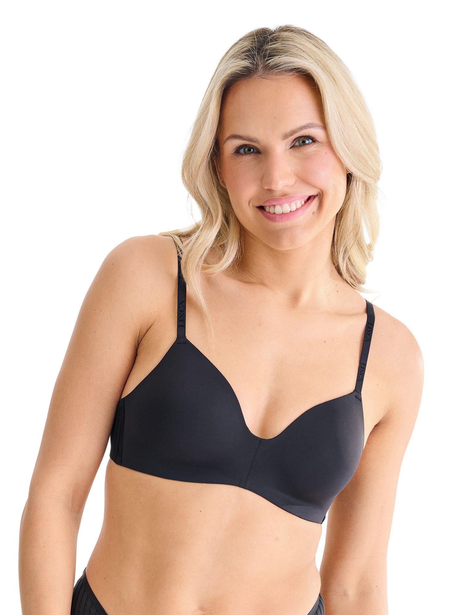 Lisca Schalen-BH Wireless Soft BH ohne Bügel - brushed Tia (Stück, 1-tlg) Schalen Cup, ohne Bügel, höhere Stegmitte für mehr Halt