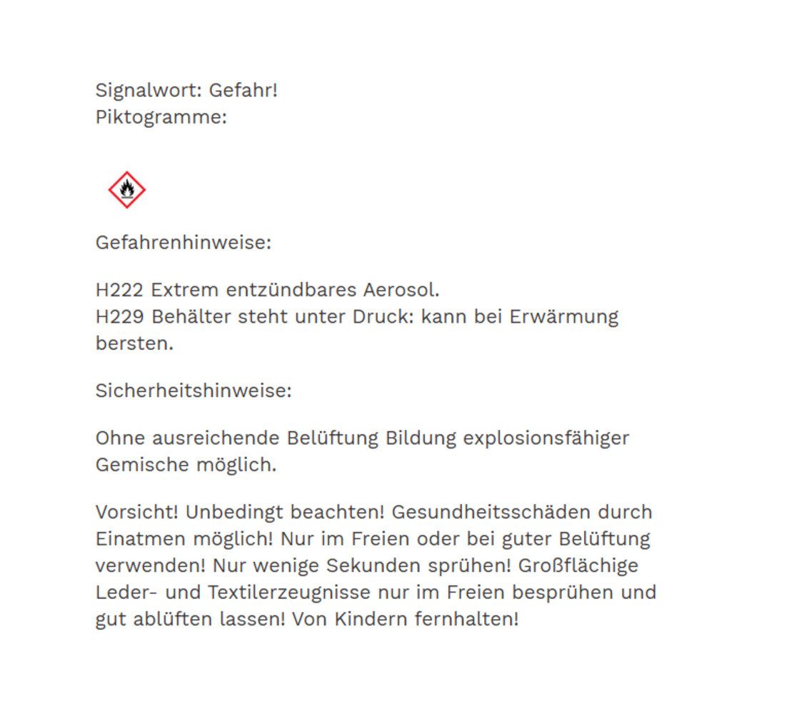 Pedag Trend Pflege Spray - Für synthetisches Schuhmaterial 150 ml Lederpflege