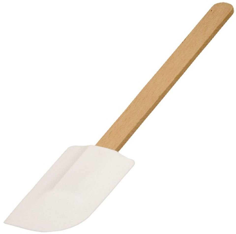 Teigschaber Teigschaber Teigkratzer schmal 27cm aus Buche Holz