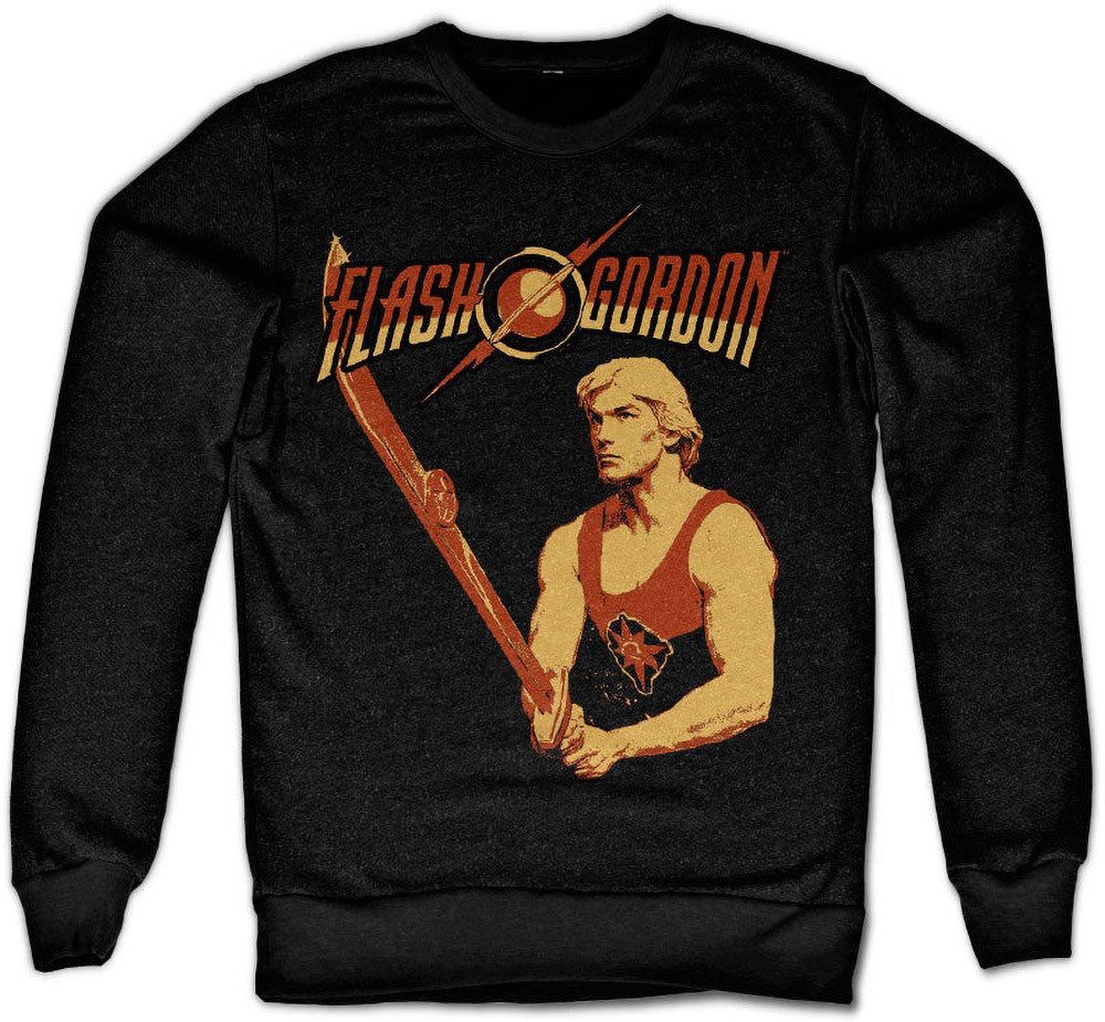 Flash Gordon Rundhalspullover Retro Sweatshirt