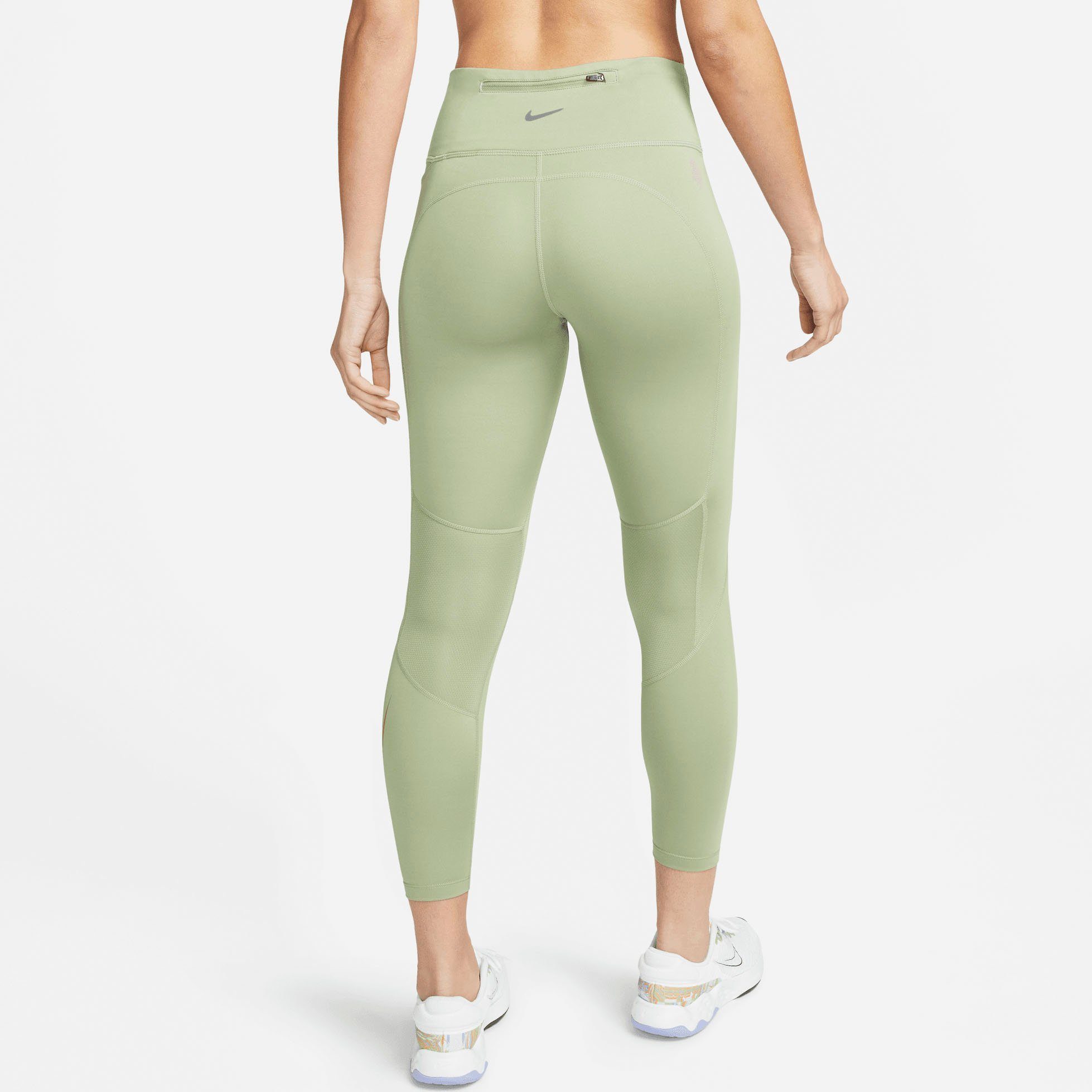 Dri-FIT grün Nike Leggings / Mid-Rise Lauftights Fast Women's