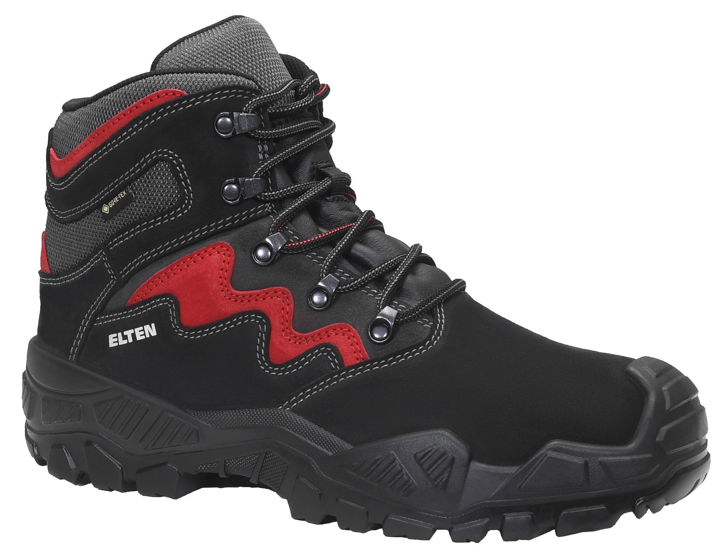 MICK GTX black-red Mid ESD S3S WR CI Sicherheitsstiefel