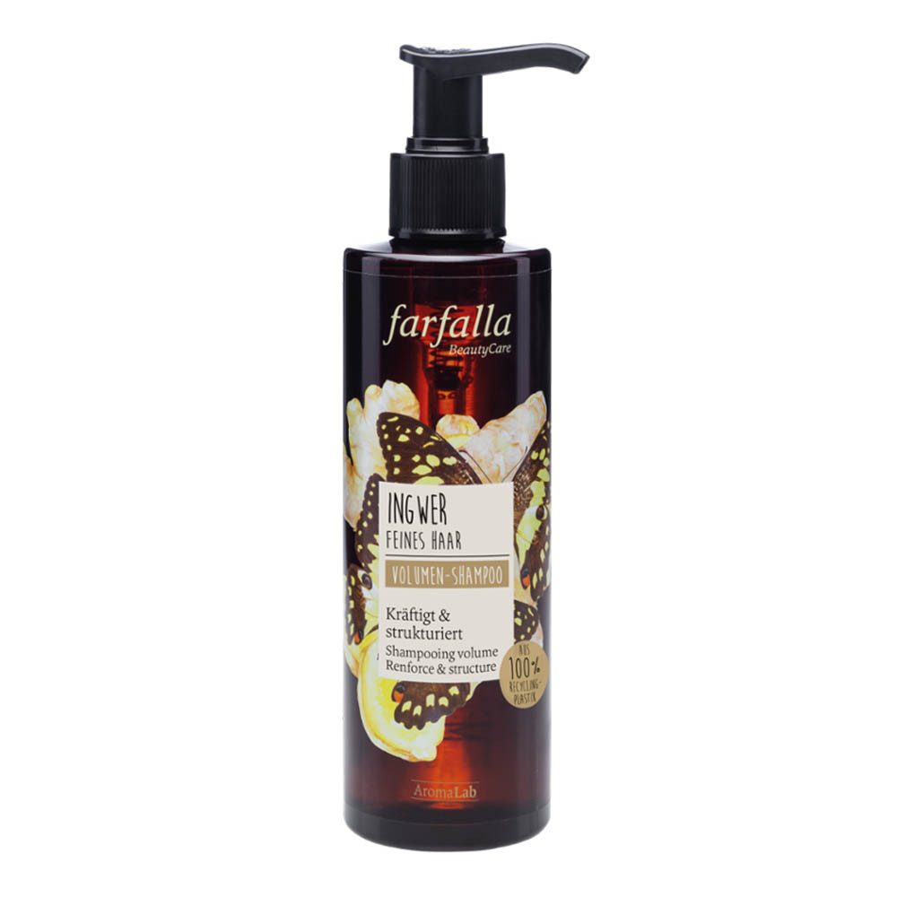 Farfalla Essentials AG Haarshampoo Ingwer - Volumen-Shampoo 200ml