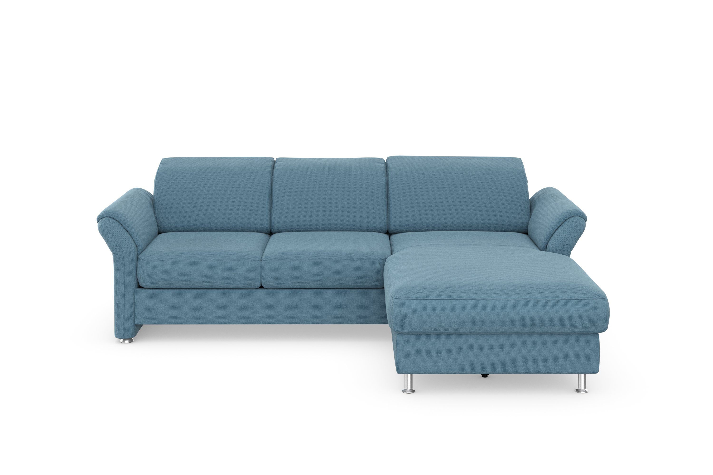 und Kopf- Ecksofa Bettkasten sit&more Armteilverstellung Apulia, und wahlweise Bettfunktion,