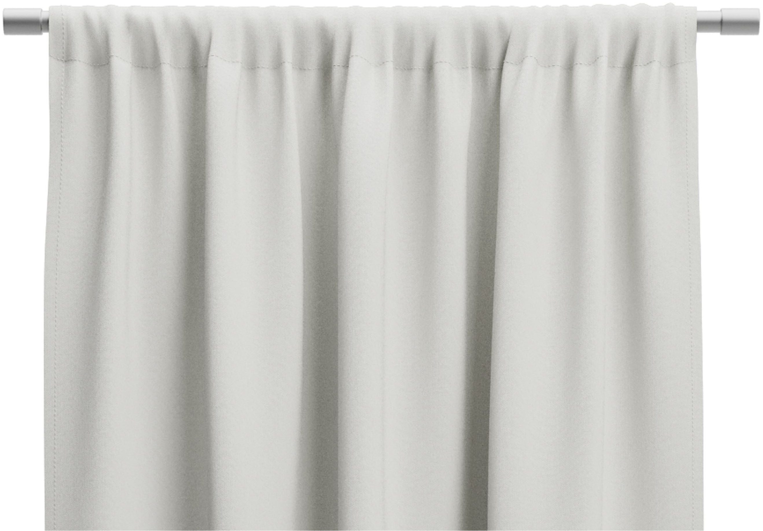Neutex for you! Vorhang nach Maß Outdoorvorhang SOLERO (1 St), Stangendurchzug, blickdicht, Jacquard, Uni Outdoorvorhang mit leichter Struktur