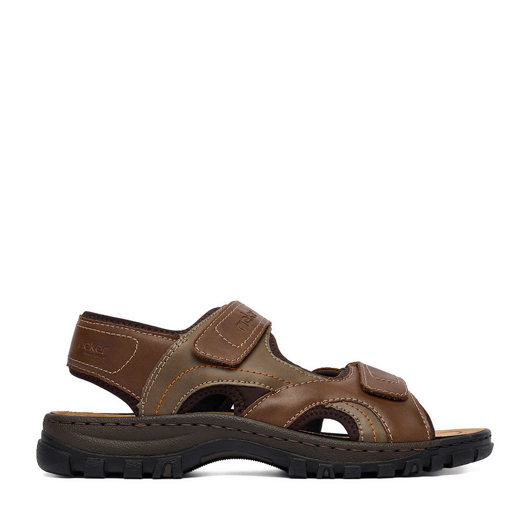 Rieker Herren-Sandalen Braun 25053-22 Sandale