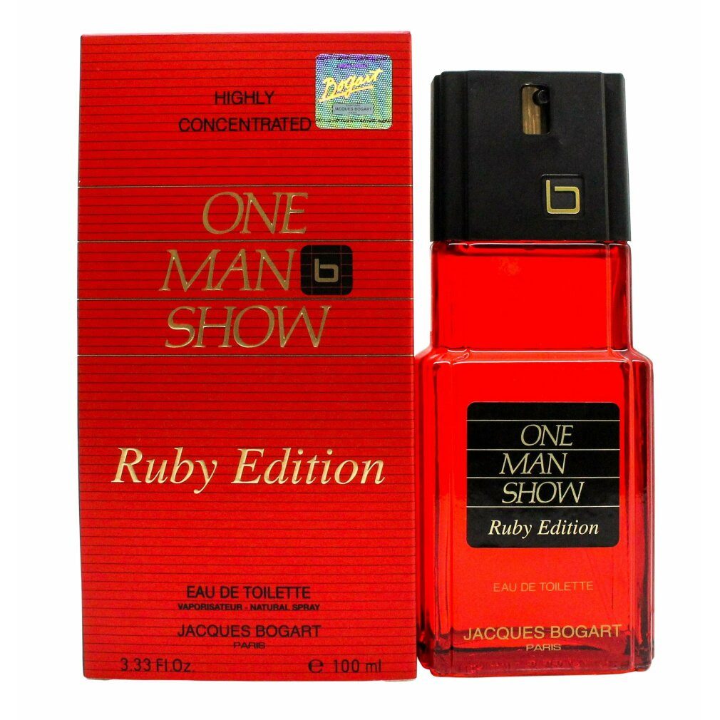 Jacques Bogart Eau de Toilette One Man Show Ruby Edition Eau de Toilette 100ml Spray
