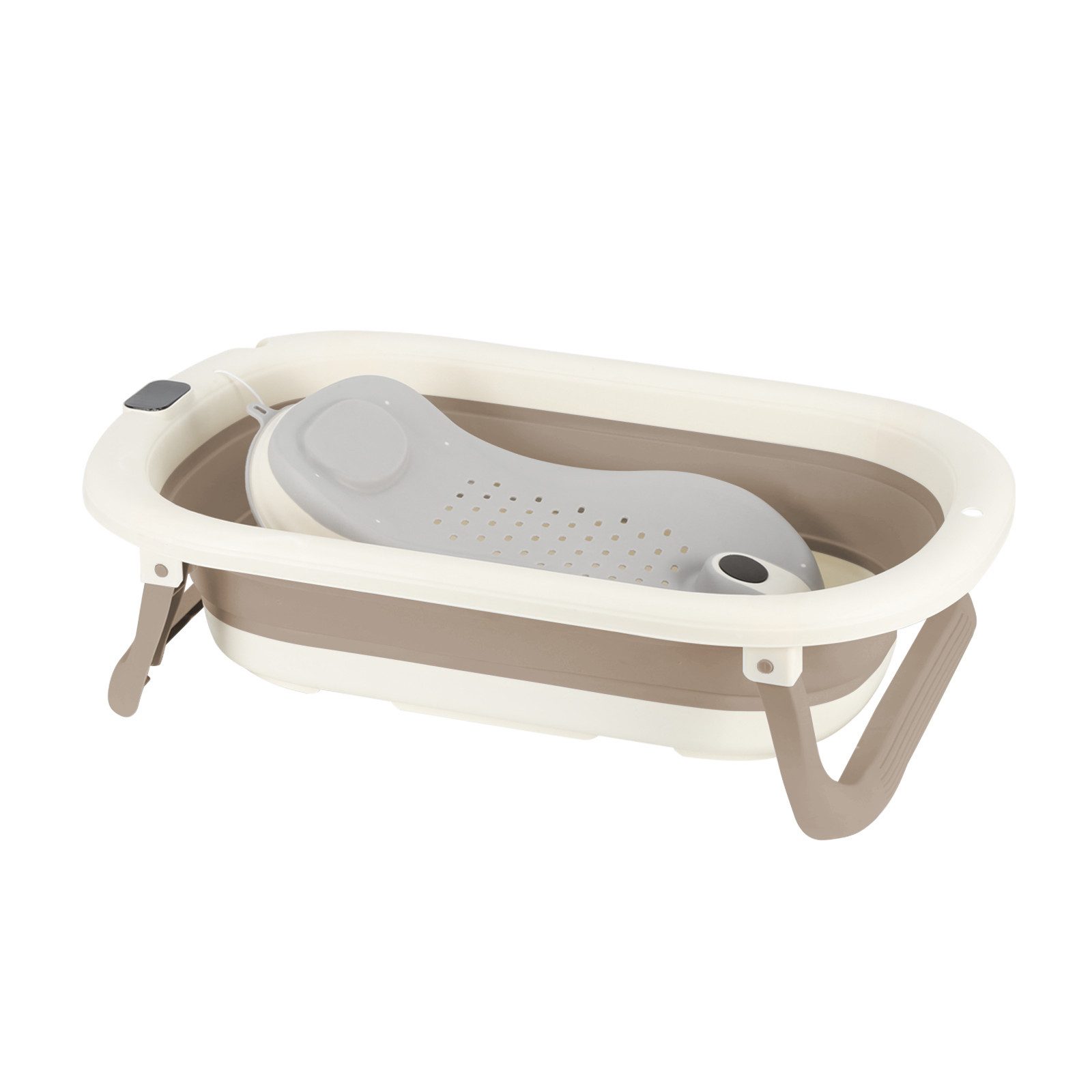 JEOBEST Babybadewanne Badebecken Duschwanne für Neugeborene Kleinkinder, Fa günstig online kaufen