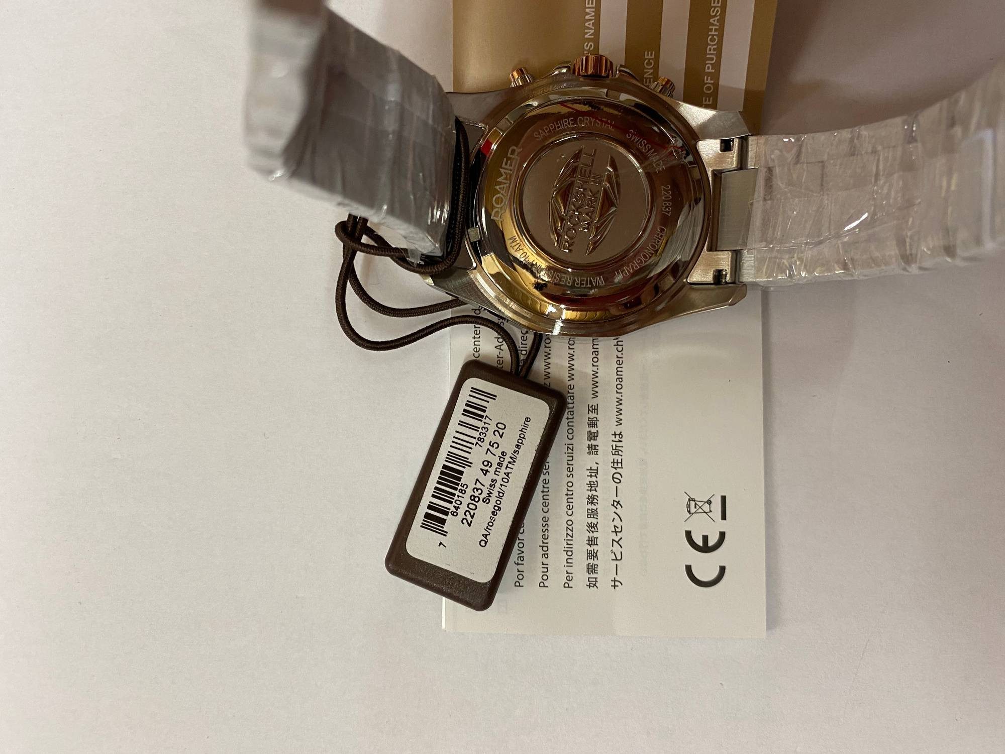 Roamer Schweizer Uhr Rockshell Mark III Chrono