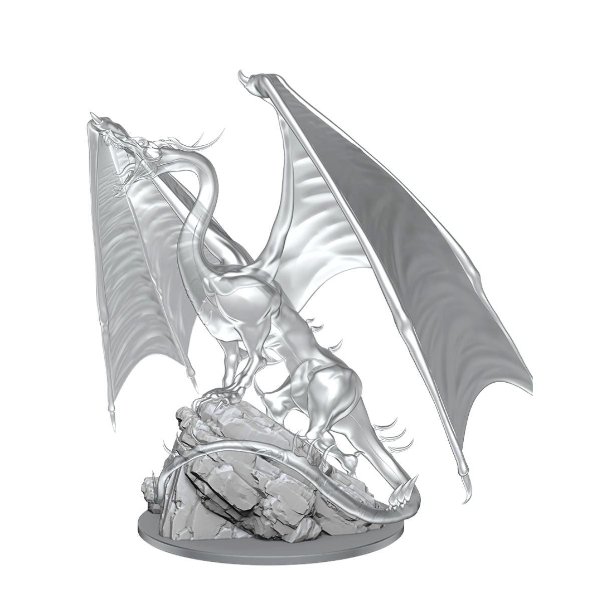 WizKids Spielfigur D&D Nolzur's Marvelous Miniatures Young Emerald Dragon
