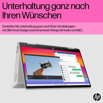 HP 14-ek1254ng Convertible Notebook (35,6 cm/14 Zoll, Intel Core i5 1335U, Iris Xe Graphics, 512 GB SSD)
