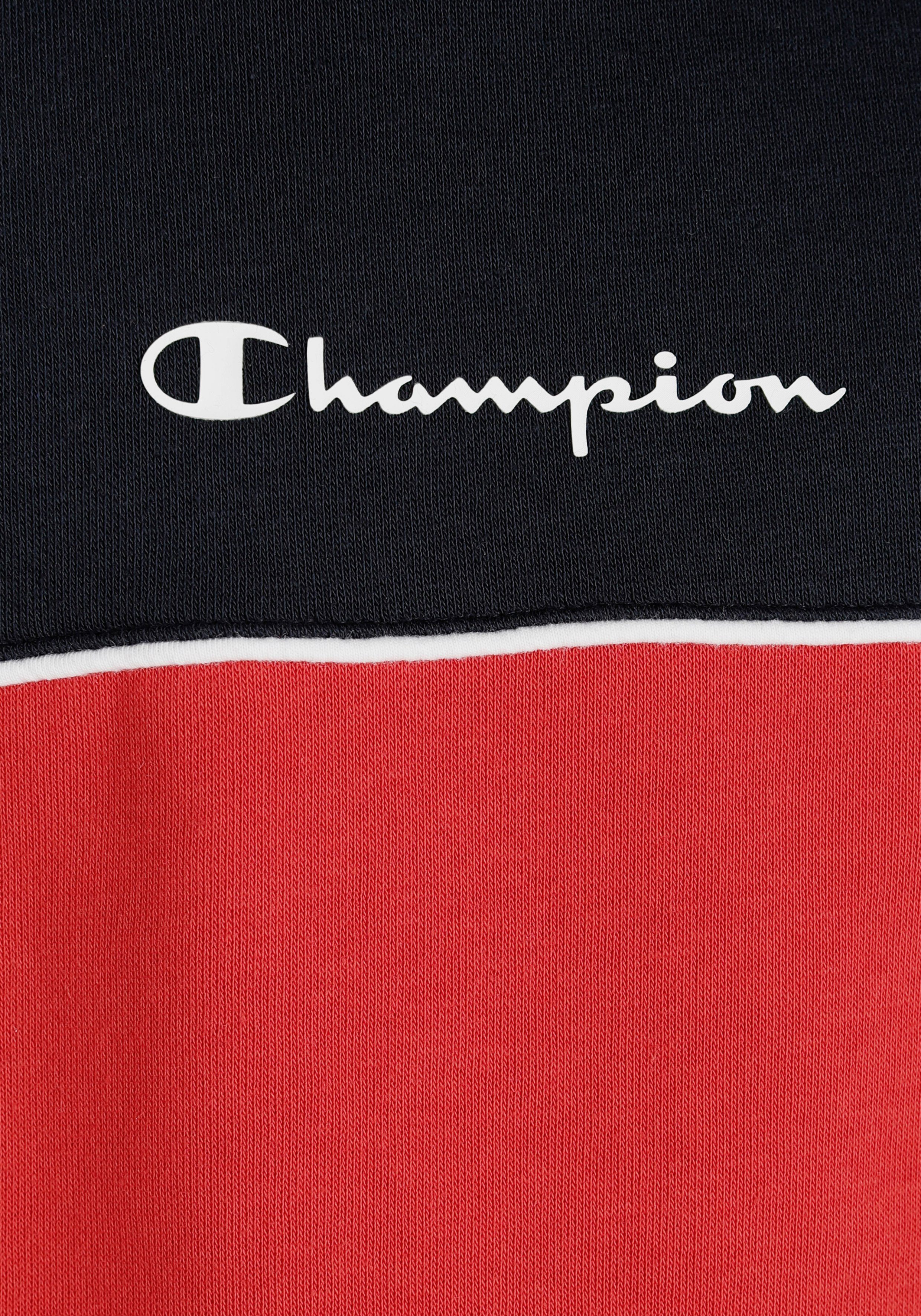 Kapuzensweatshirt Champion marine rot