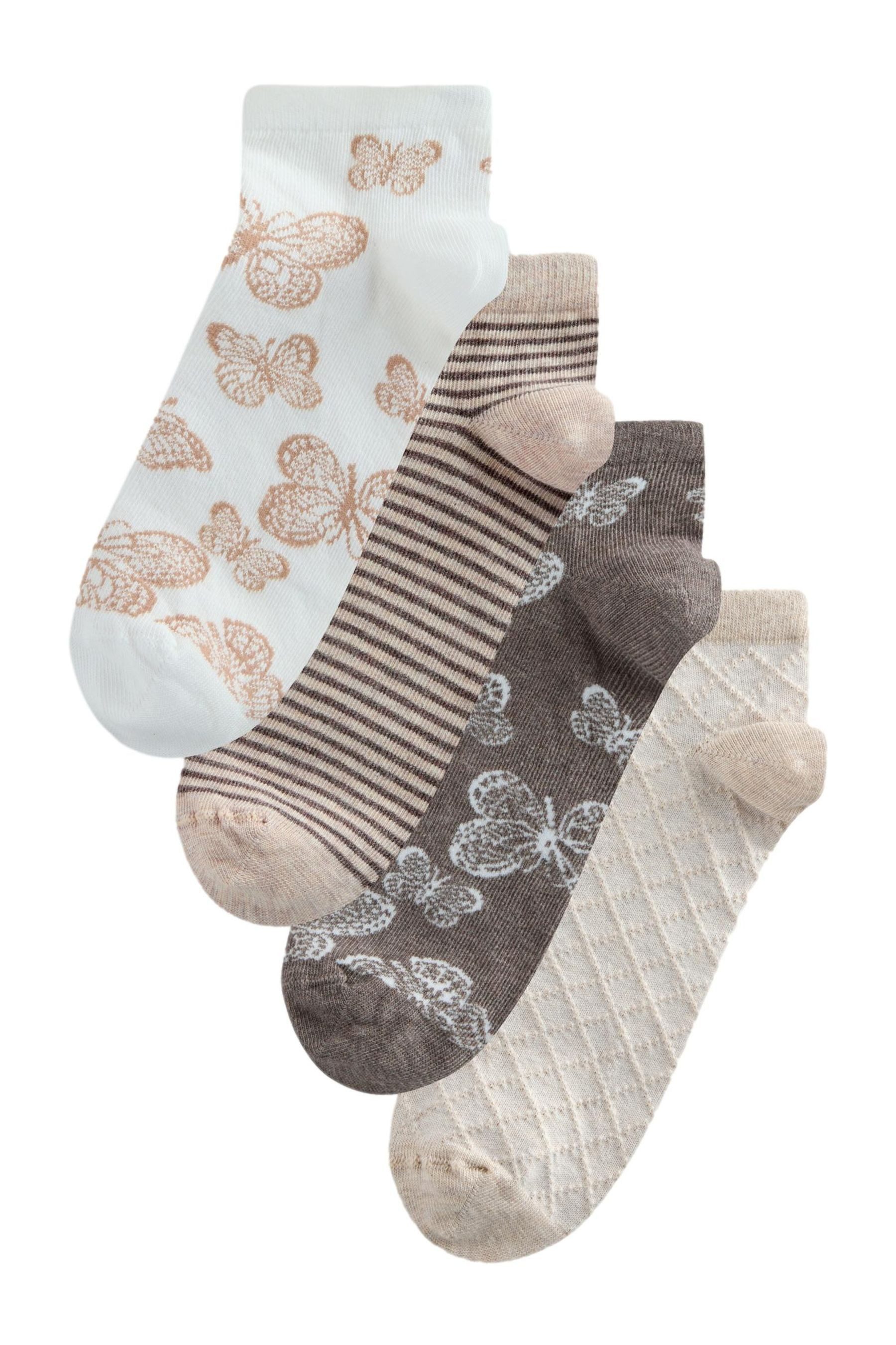 Basicsocken Sneaker-Socken, 4er-Pack