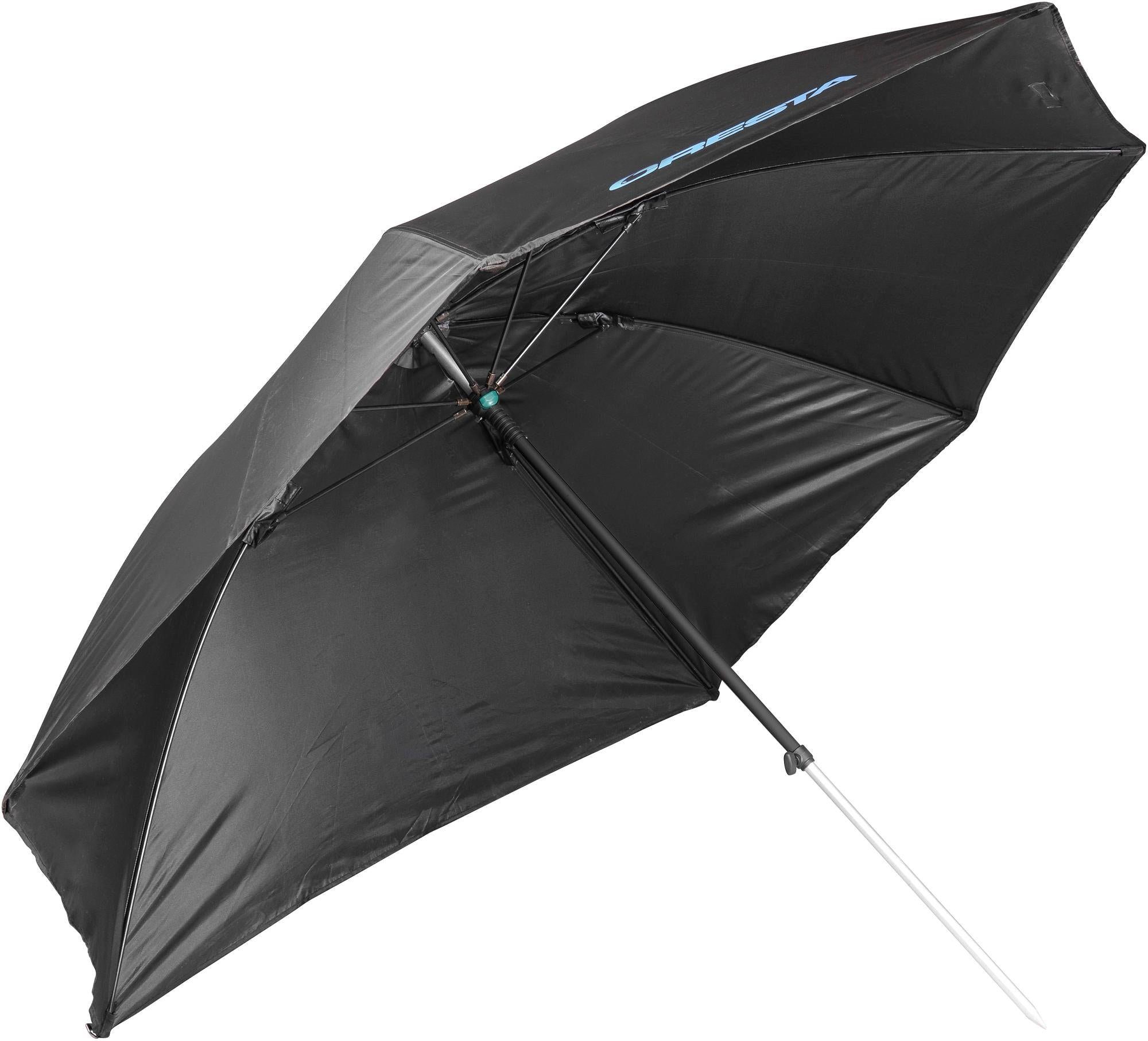 CRESTA Feeder / 2.5m Umbrella Schirm Side Flat / Angelschirm Angelschirm Cresta