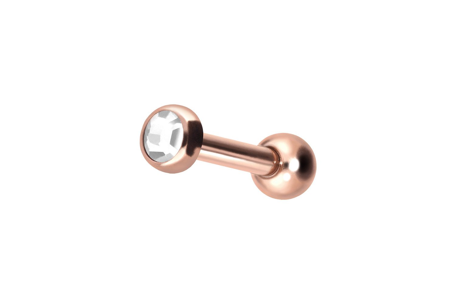 PIERCINGLINE Single-Ohrstecker Titan Ohrpiercing mit Innengewinde günstig online kaufen