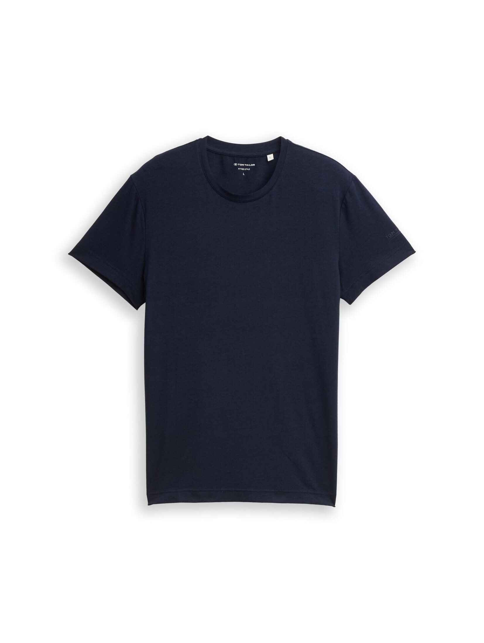 TOM TAILOR T-Shirt T-Shirt Basic Fitted T-Shirt günstig online kaufen