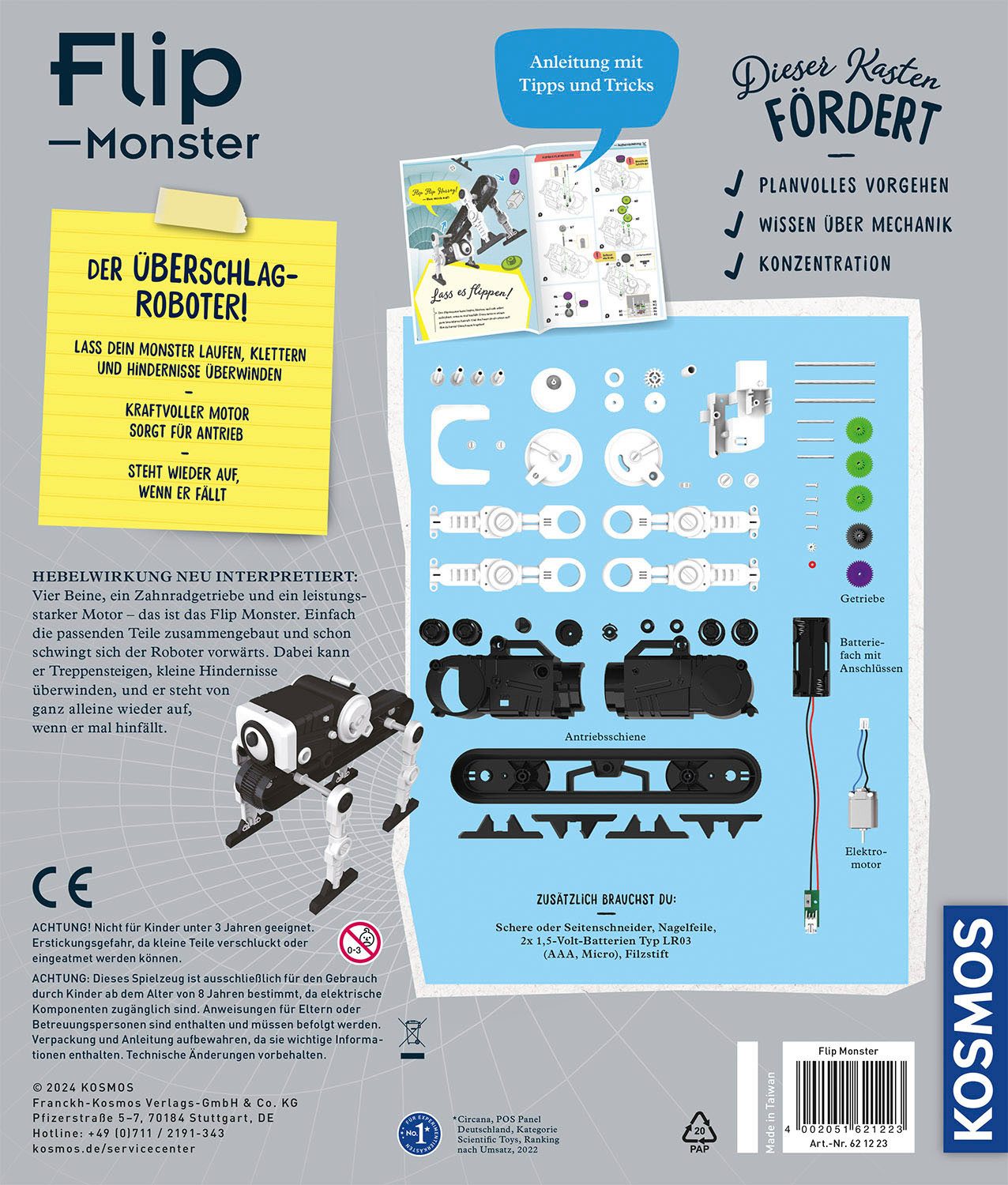 Kosmos Experimentierkasten Flip Monster