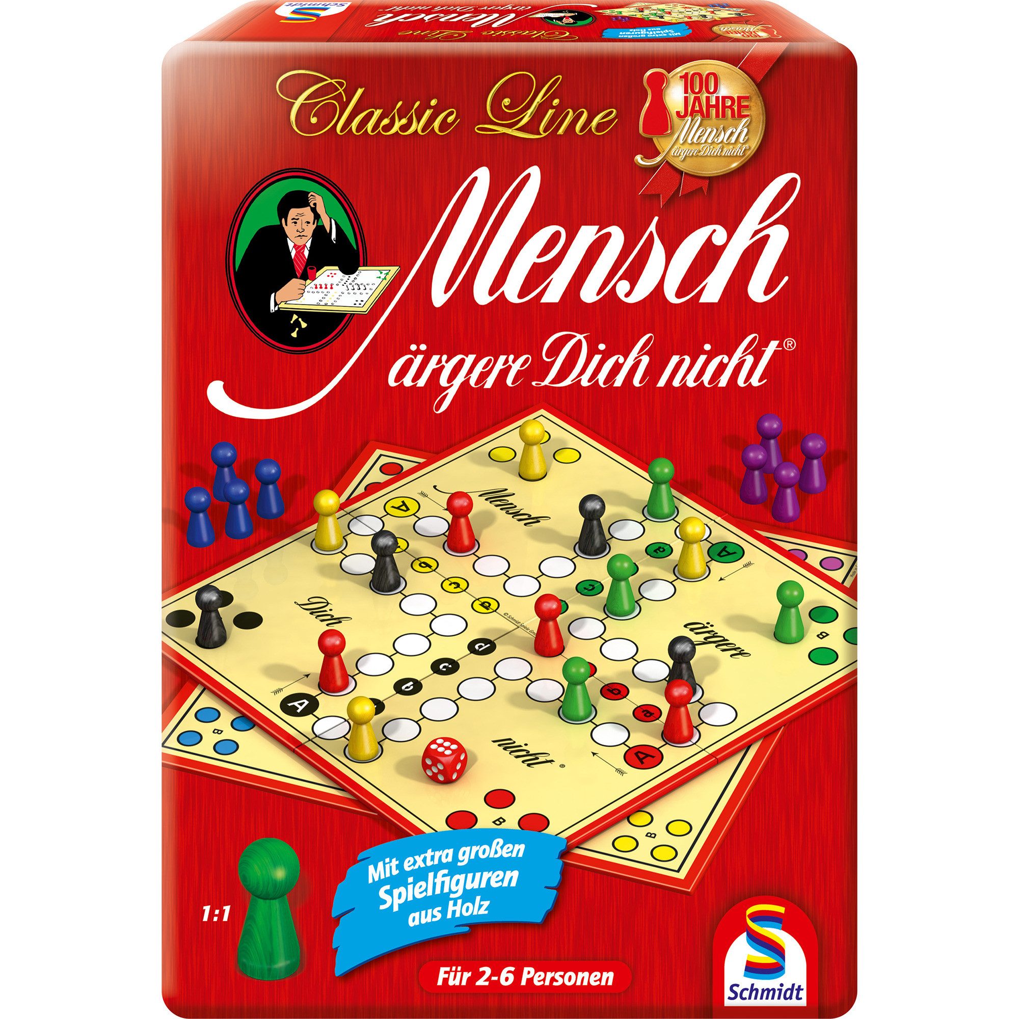 Schmidt Spiele Spiel Schmidt Spiele Classic Line: Mensch ärgere Dich