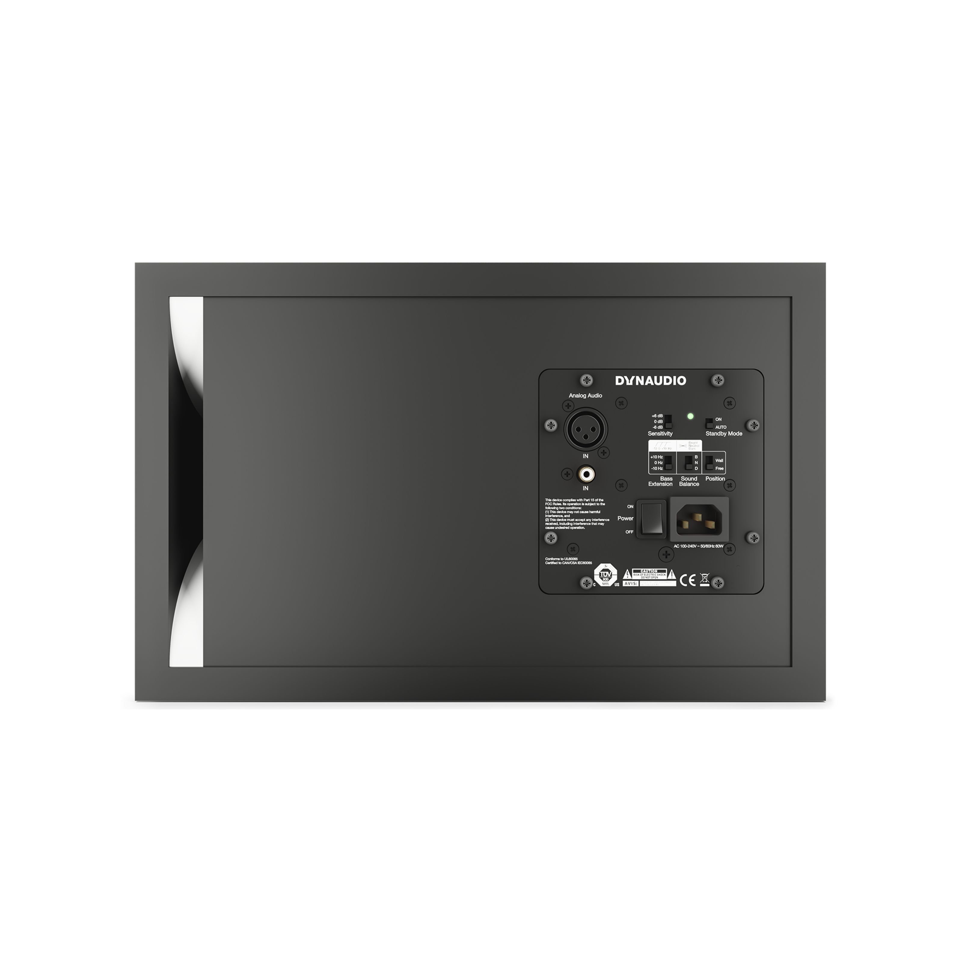 Dynaudio Lautsprecher (LYD-48 White - R) Monitorbox