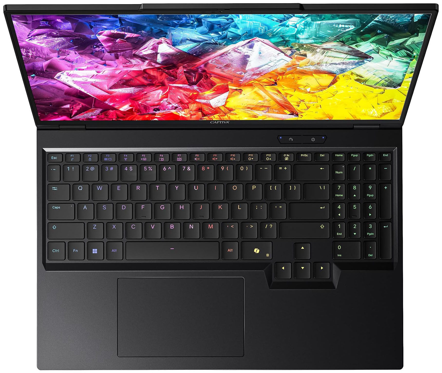 CAPTIVA Highend Gaming R10-1160GE Gaming-Notebook (40,6 cm/16 Zoll, AMD Ryzen 9 9955HX, GeForce RTX 5080, 32 GB, 1000 GB SSD)
