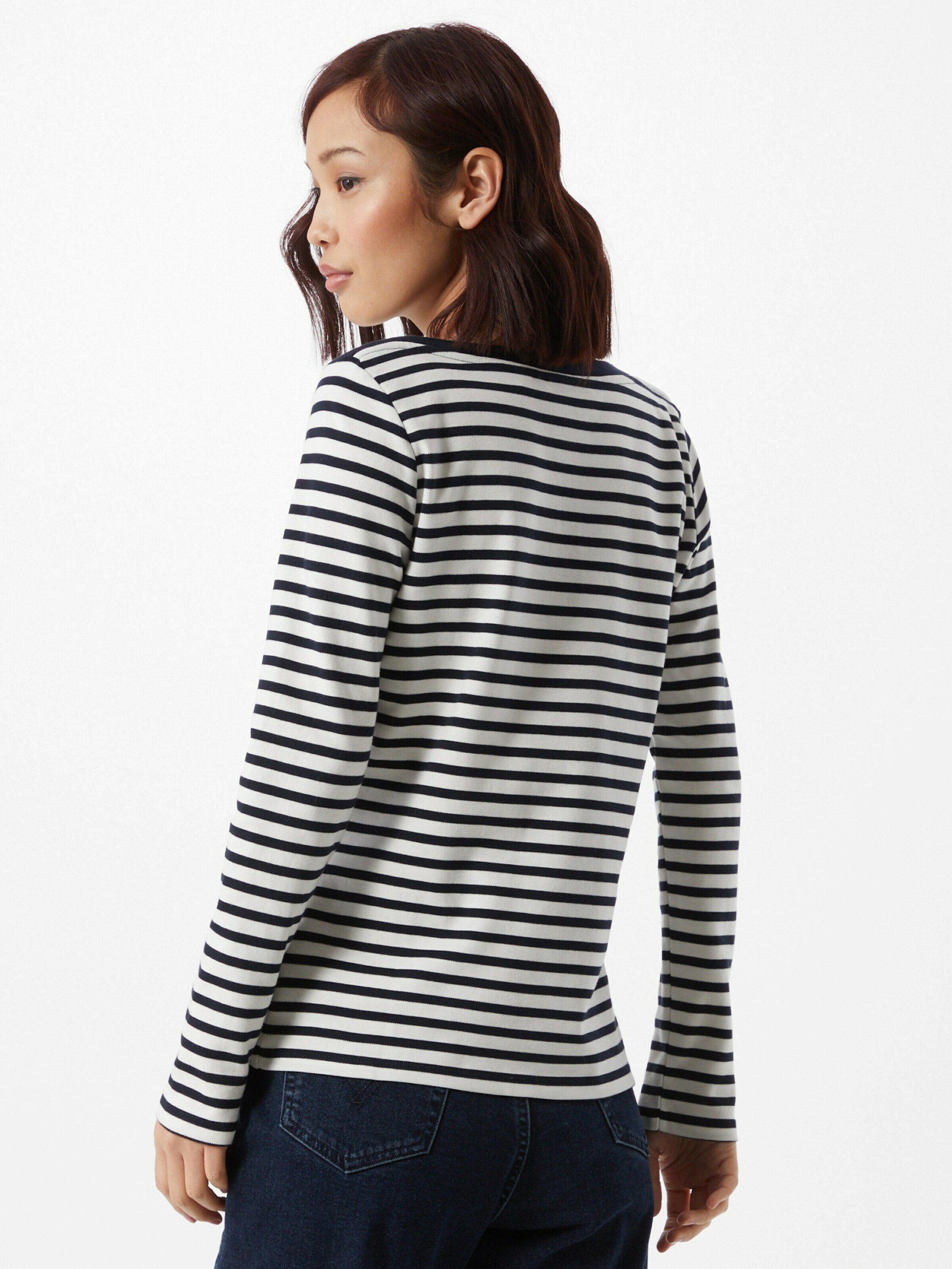 TOM TAILOR Denim Langarmshirt (1-tlg) Plain/ohne Details