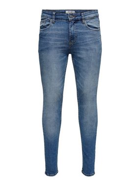 ONLY & SONS Skinny-fit-Jeans Herren Jeans ONSWARP LIFE SKINNY BLUE DCC 7114