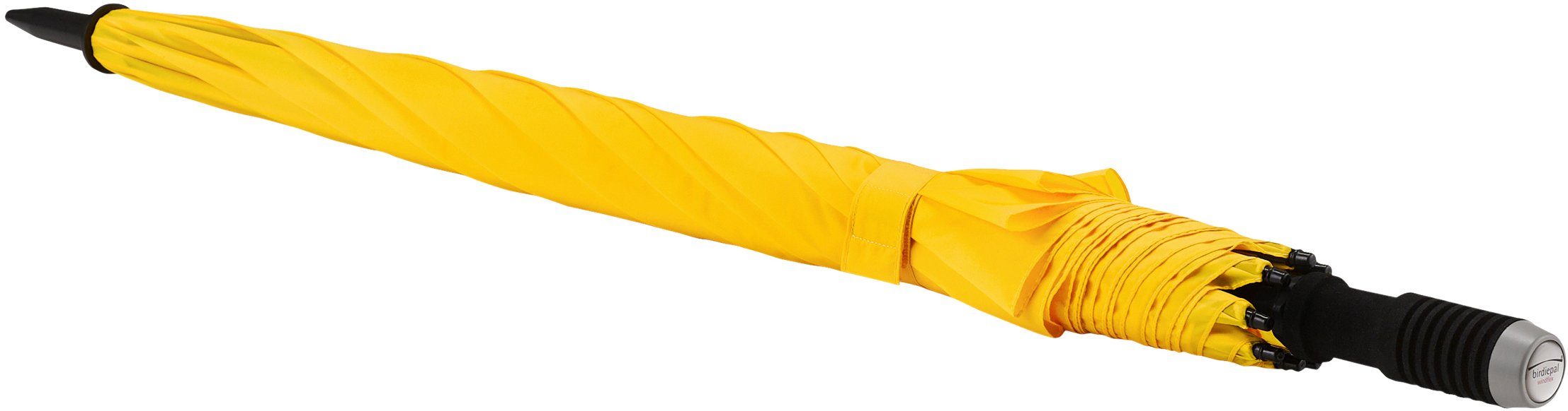 EuroSCHIRM® Partnerschirm birdiepal® windflex, gelb mit extra Dach großem
