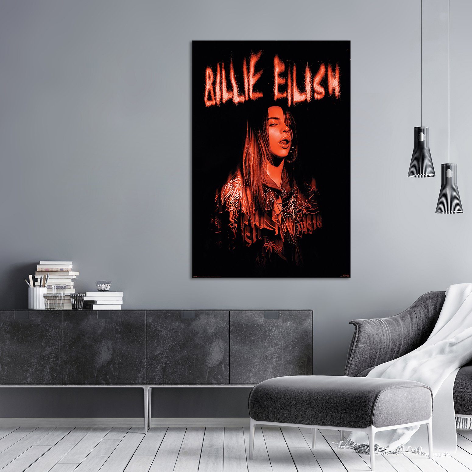 PYRAMID Poster Billie Eilish Poster Sparks 61 x 91,5 cm