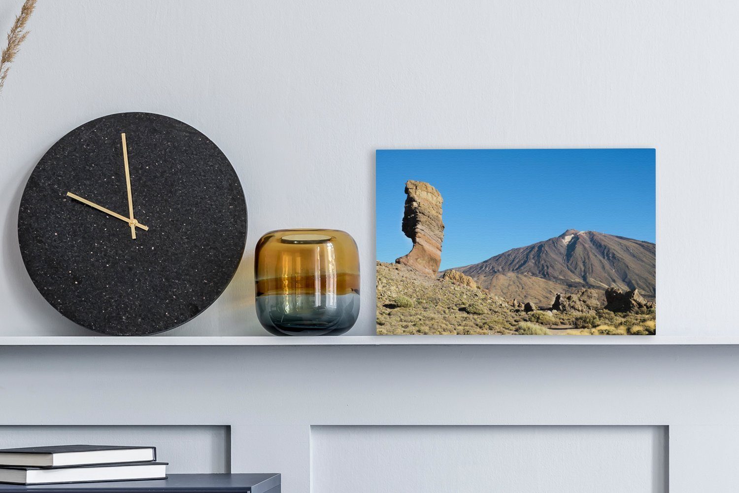 im 30x20 Wandbild Leinwandbilder, cm (1 Cinchado Wanddeko, Roque St), Leinwandbild Teide-Nationalpark, OneMillionCanvasses® Aufhängefertig,
