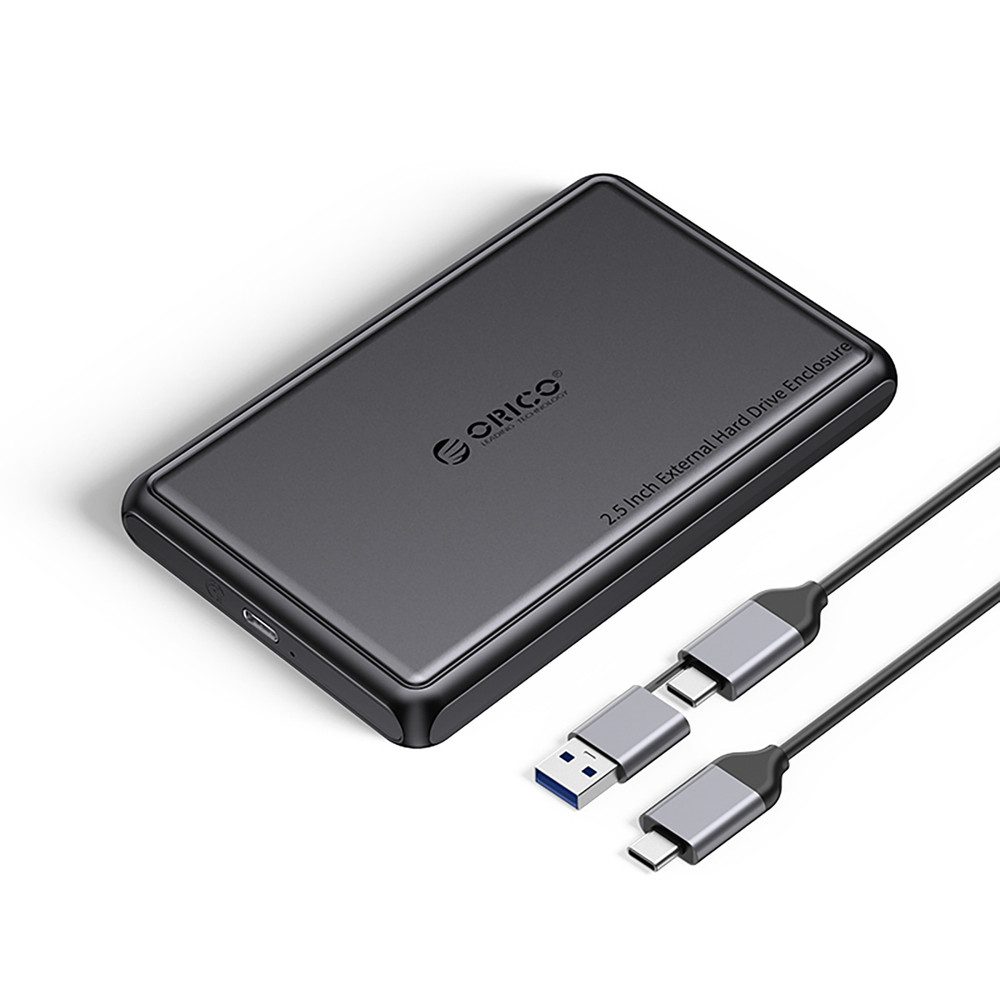 ORICO Festplatten-Dockingstation Orico DDL25-C3 2,5" HDD/SSD USB-C 5Gb/s Festplattenlaufwerk