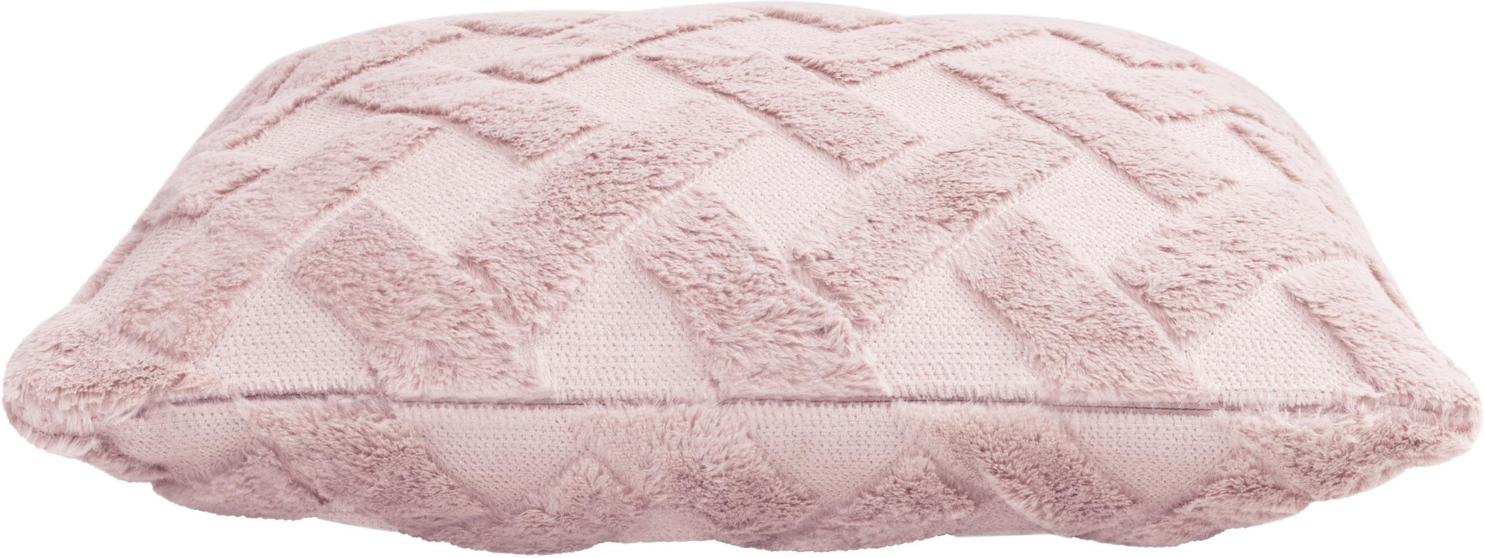 Aspero Dekokissen 4er Set Kissenbezüge Sofia, Plüsch Couchkissen 45 x 45 cm mit Cashmere Feeling – Bild 3 von 5