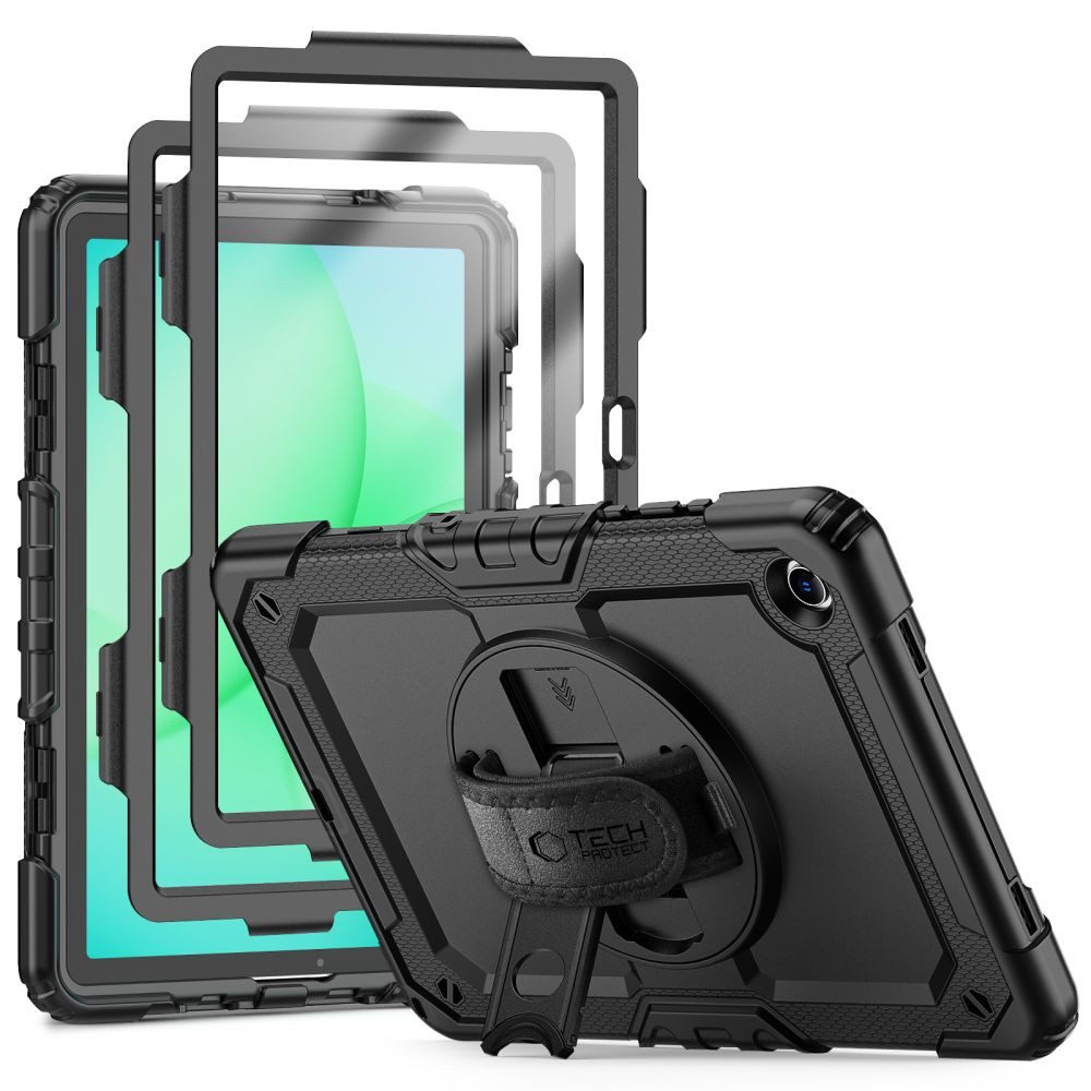 TECH PROTECT Tablet-Hülle Outdoor-Schutzhülle Rundumschutz Ständerhülle 11 Zoll, Rundumschutz, Ständer, Handschlaufe, Displayschutz