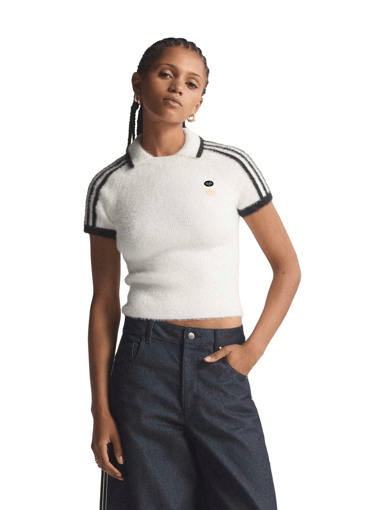 adidas Performance Poloshirt FC Bayern München, Poloshirt LeGer, Damen, Off white
