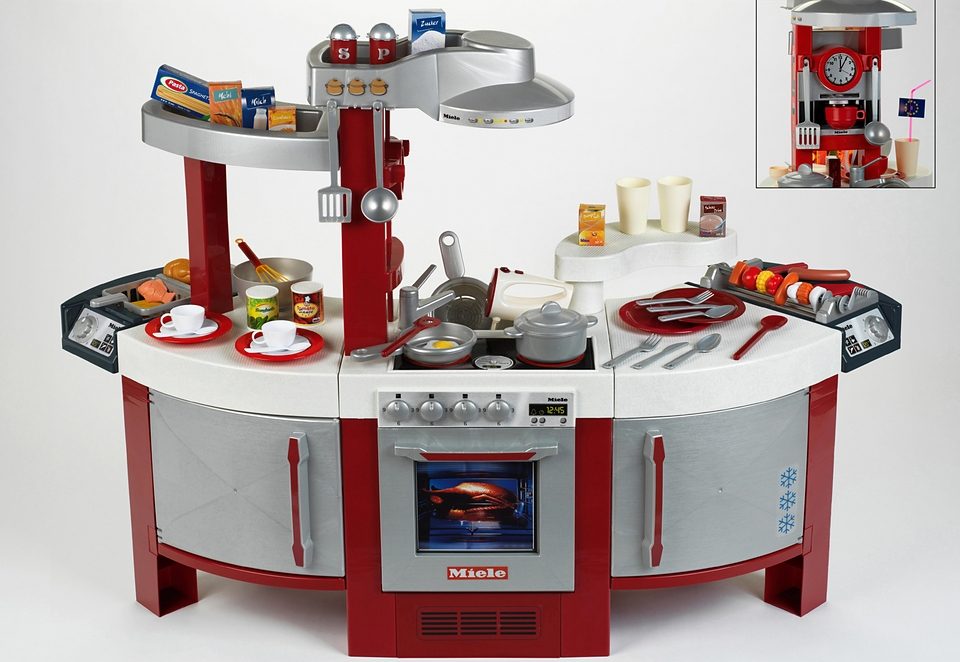 Klein Spielküche »Miele Nr. 1«, Kochfeld mit Kochgeräusch online kaufen |  OTTO