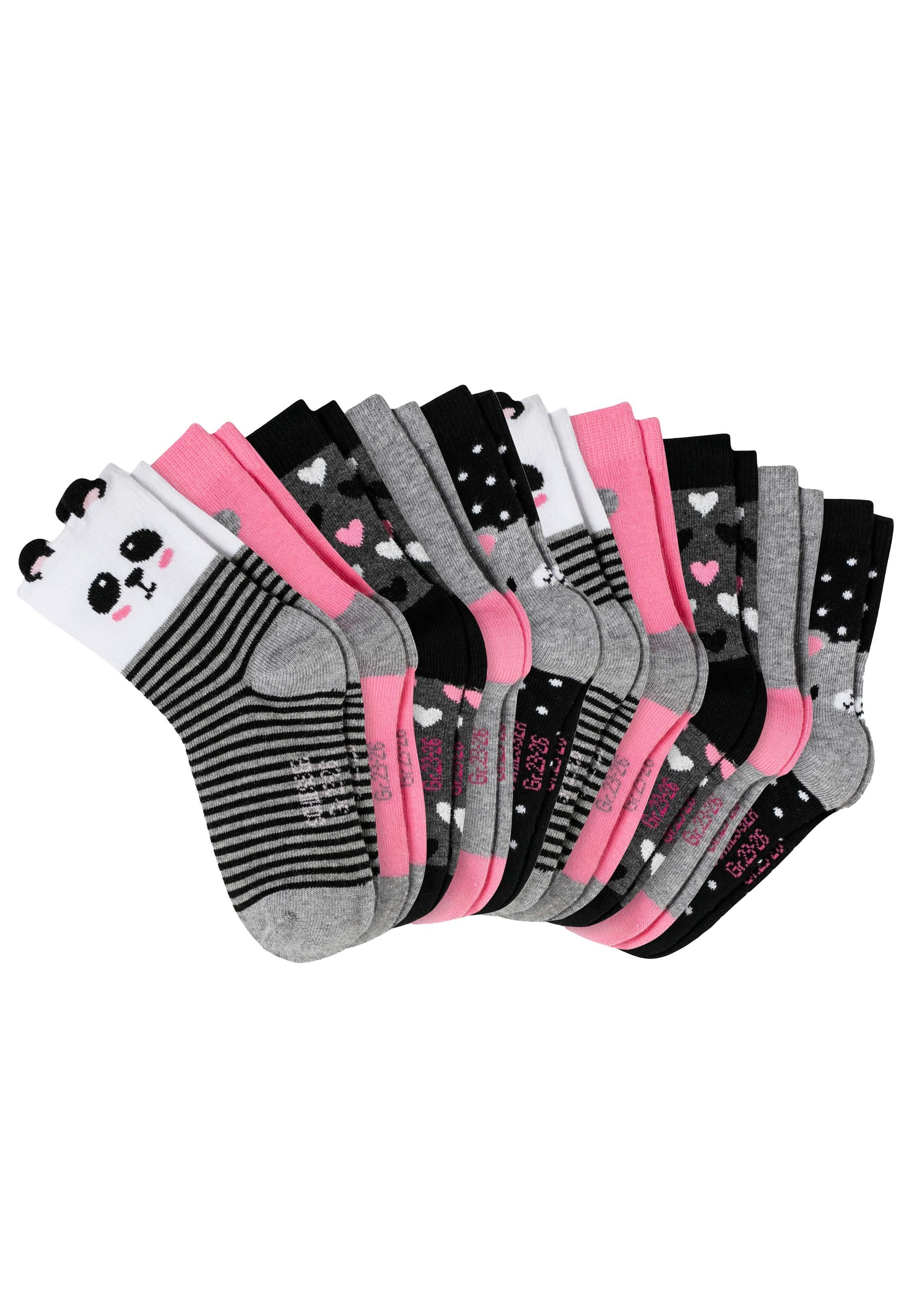 Kindersocken Für Mädchen In Pink Größe 30/31 - 6