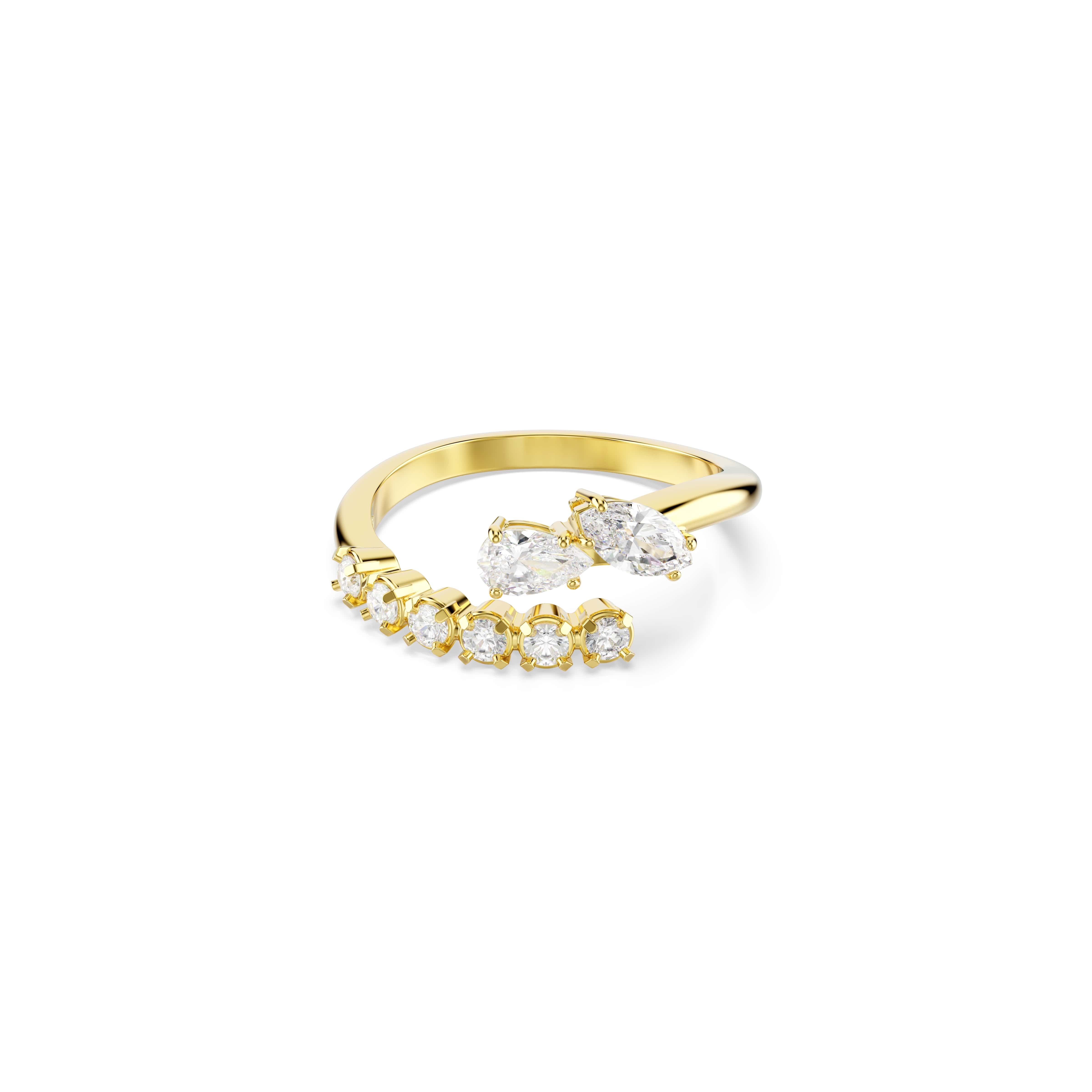 Swarovski Fingerring Schmuck Geschenk Mesmera Ring, mit Swarovski® Kristall, Zirkonia (synth)