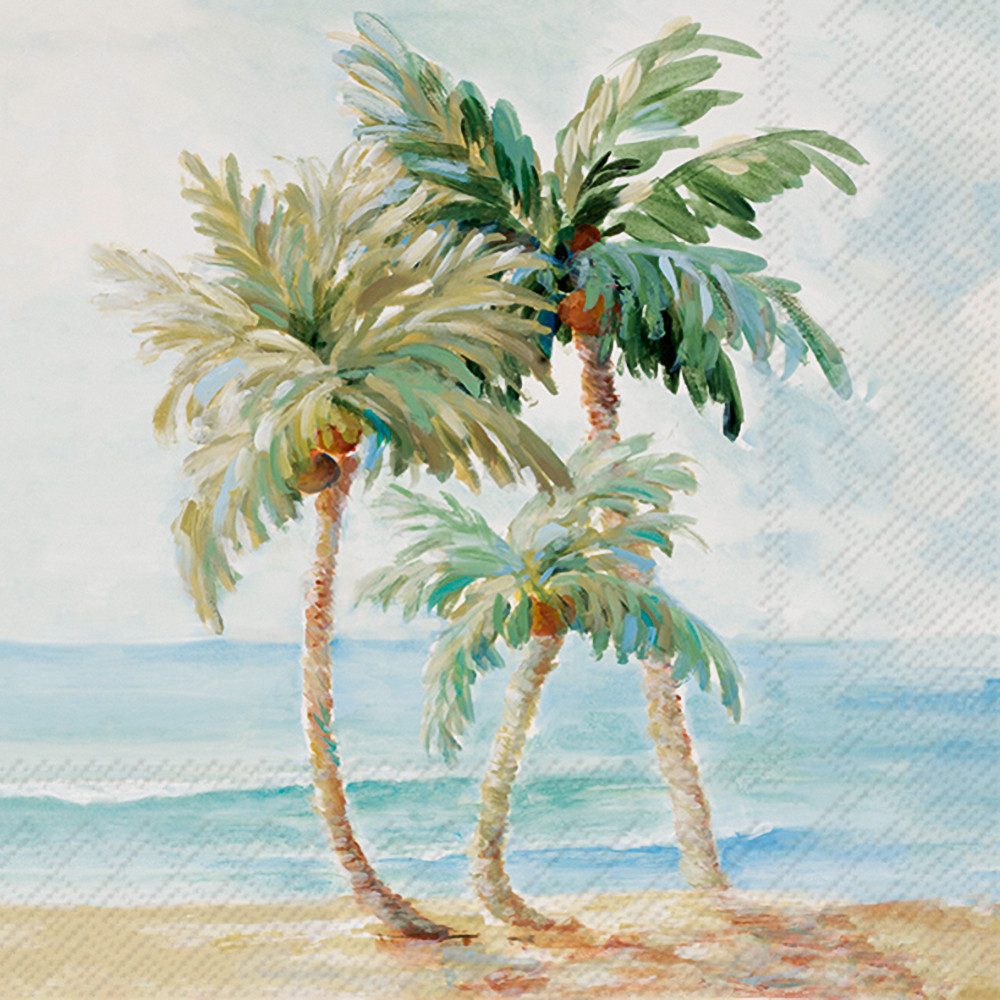 IHR Papierserviette Palms in Paradise, (20 St), 33x33cm